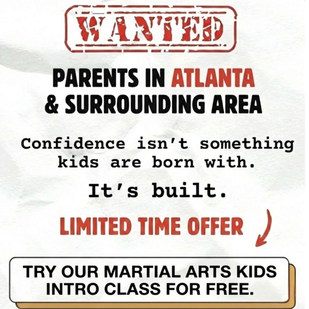 Kick Start Martial Arts - Grant Park, GA Karate Facebook ad: Free Martial Arts Class in Atlanta