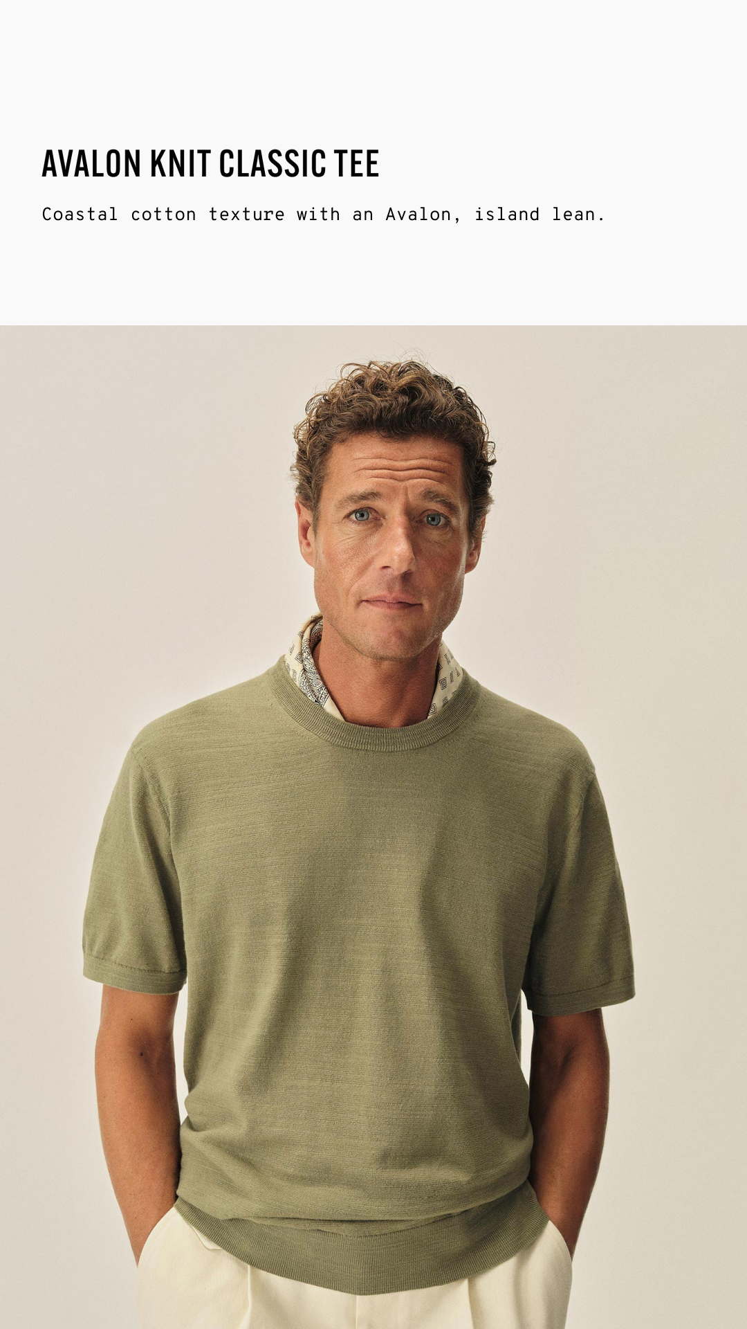 Buck Mason Facebook ad