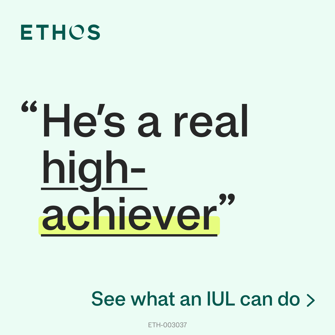 Ethos Facebook ad