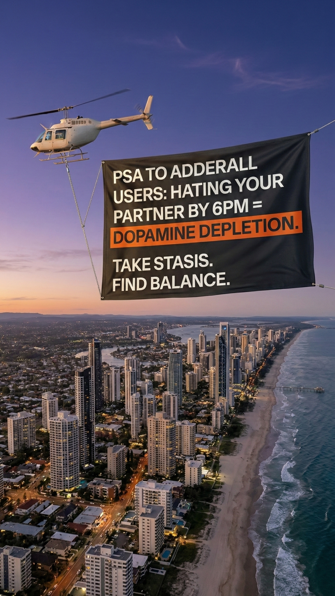 Stasis Facebook ad