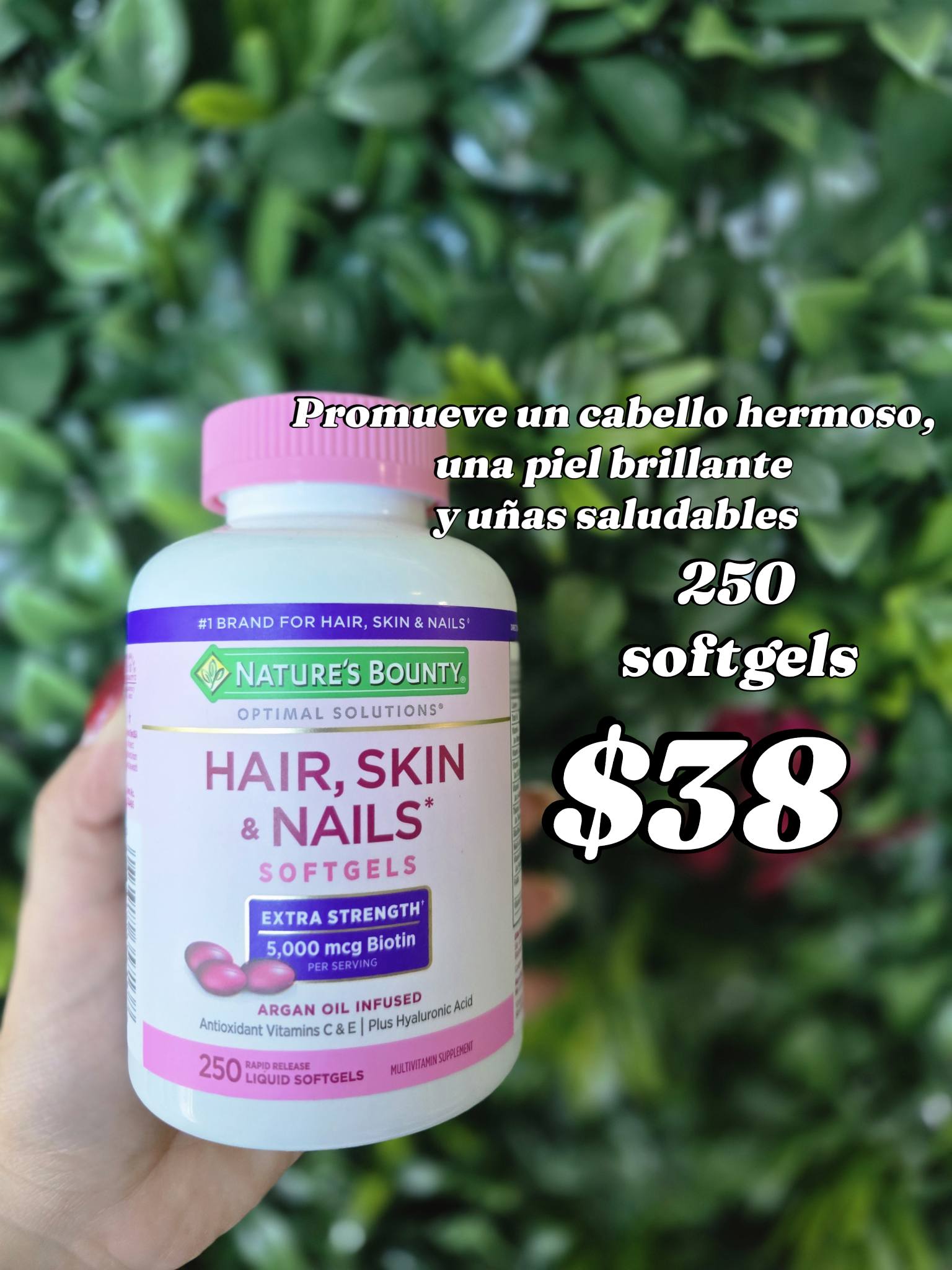 FG Clothes & Accessories Facebook ad: *¡Cuida tu salud con las mejores vitaminas y…