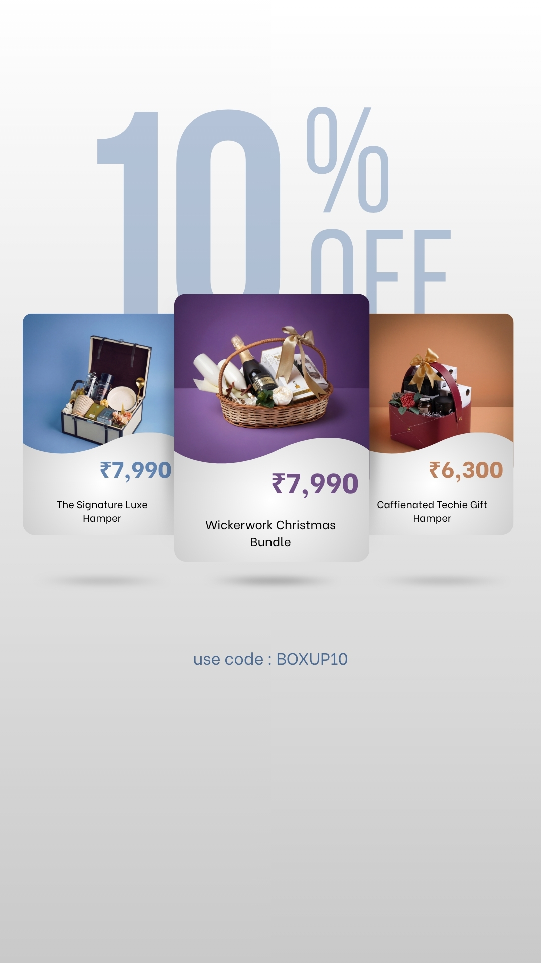 BoxUp Luxury Gifting Facebook ad