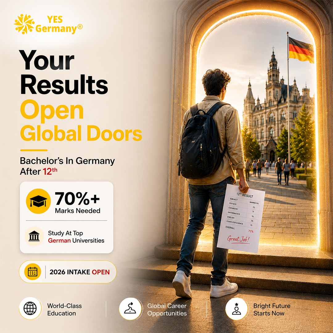 YES Germany Facebook ad: 10,000+ Indian students already study in Germany for free