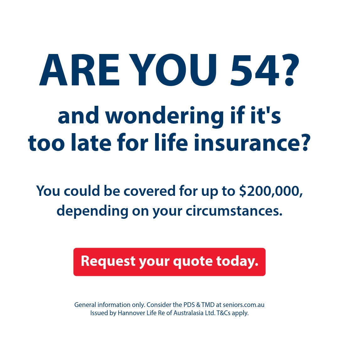 Australian Seniors Insurance Agency Facebook ad