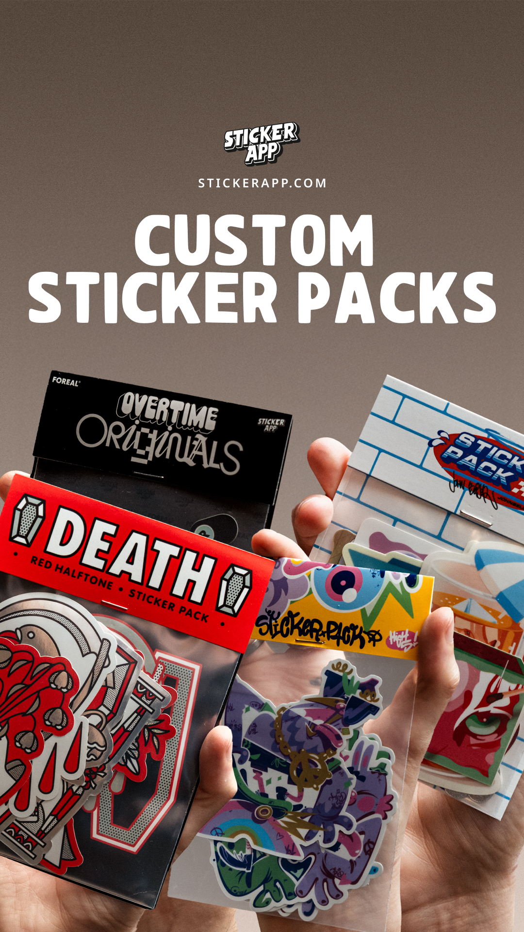 StickerApp Facebook ad