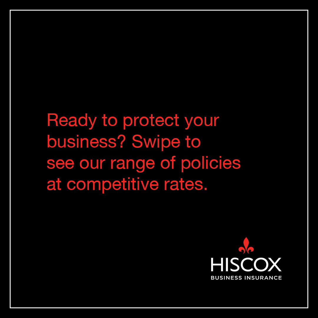 Hiscox Insurance Facebook ad