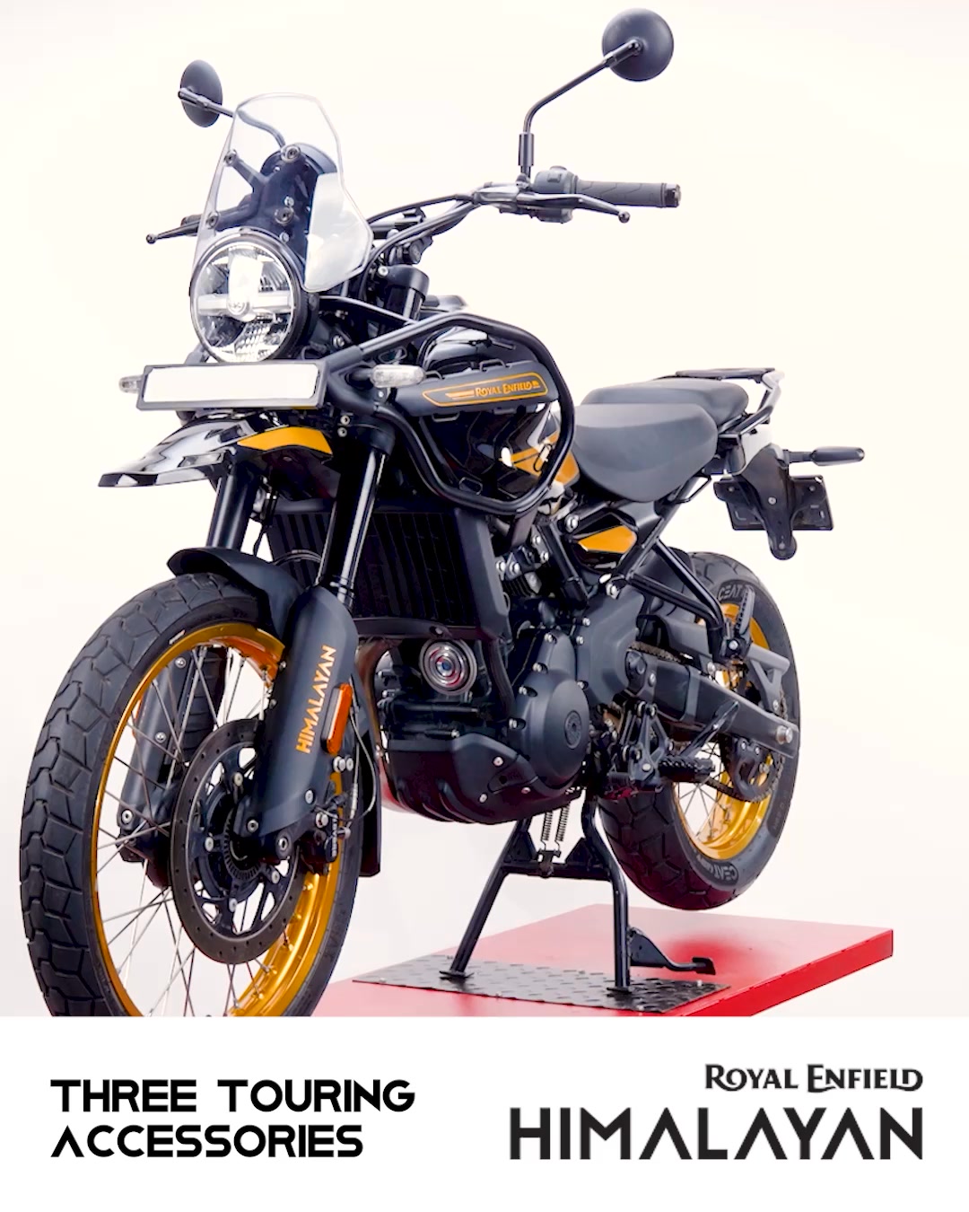 Auto Engina Facebook ad: Himalayan 450 Touring Kit