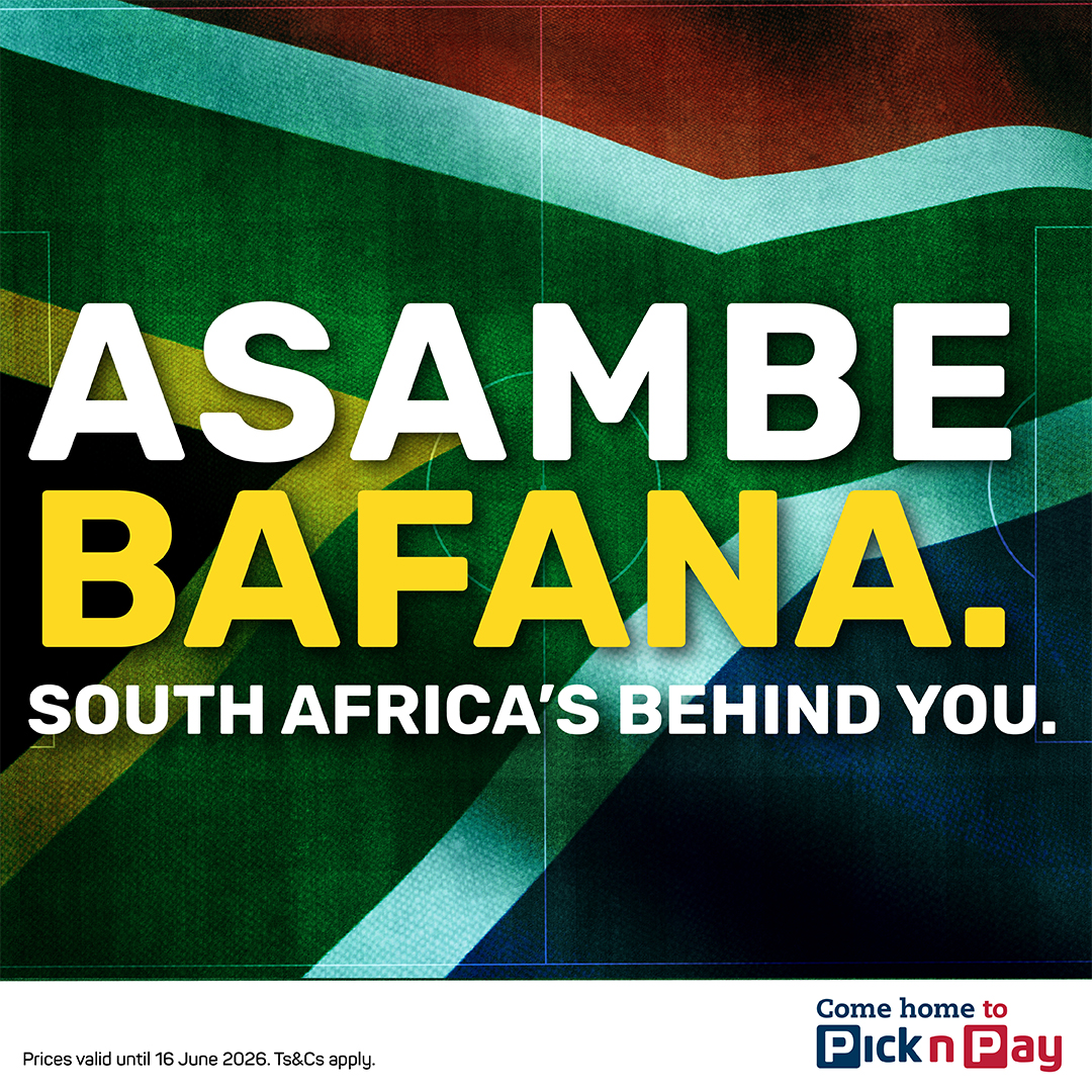 Pick n Pay Facebook ad: Big game, big gees and even bigger savings.