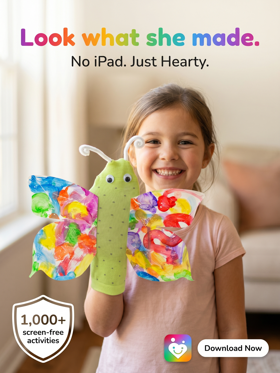 Hearty App Facebook ad