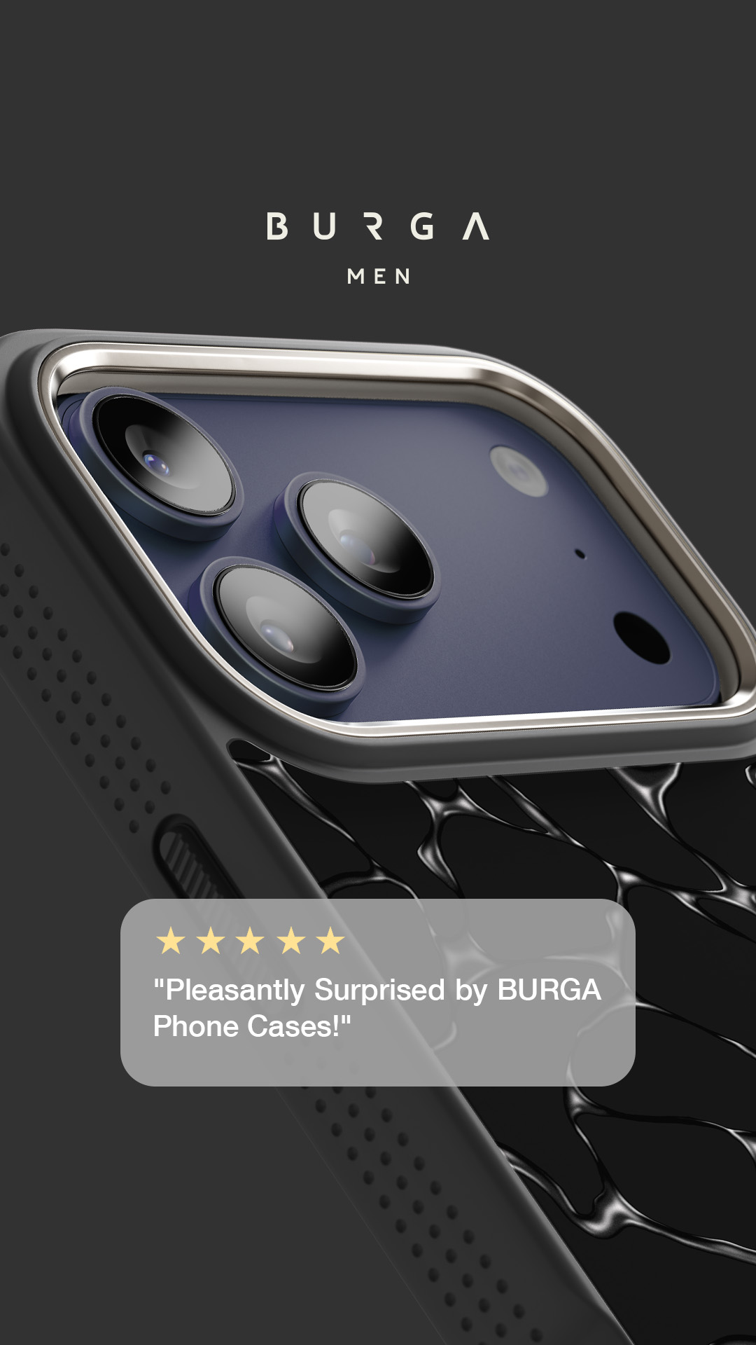 BURGA Phone Cases Facebook ad