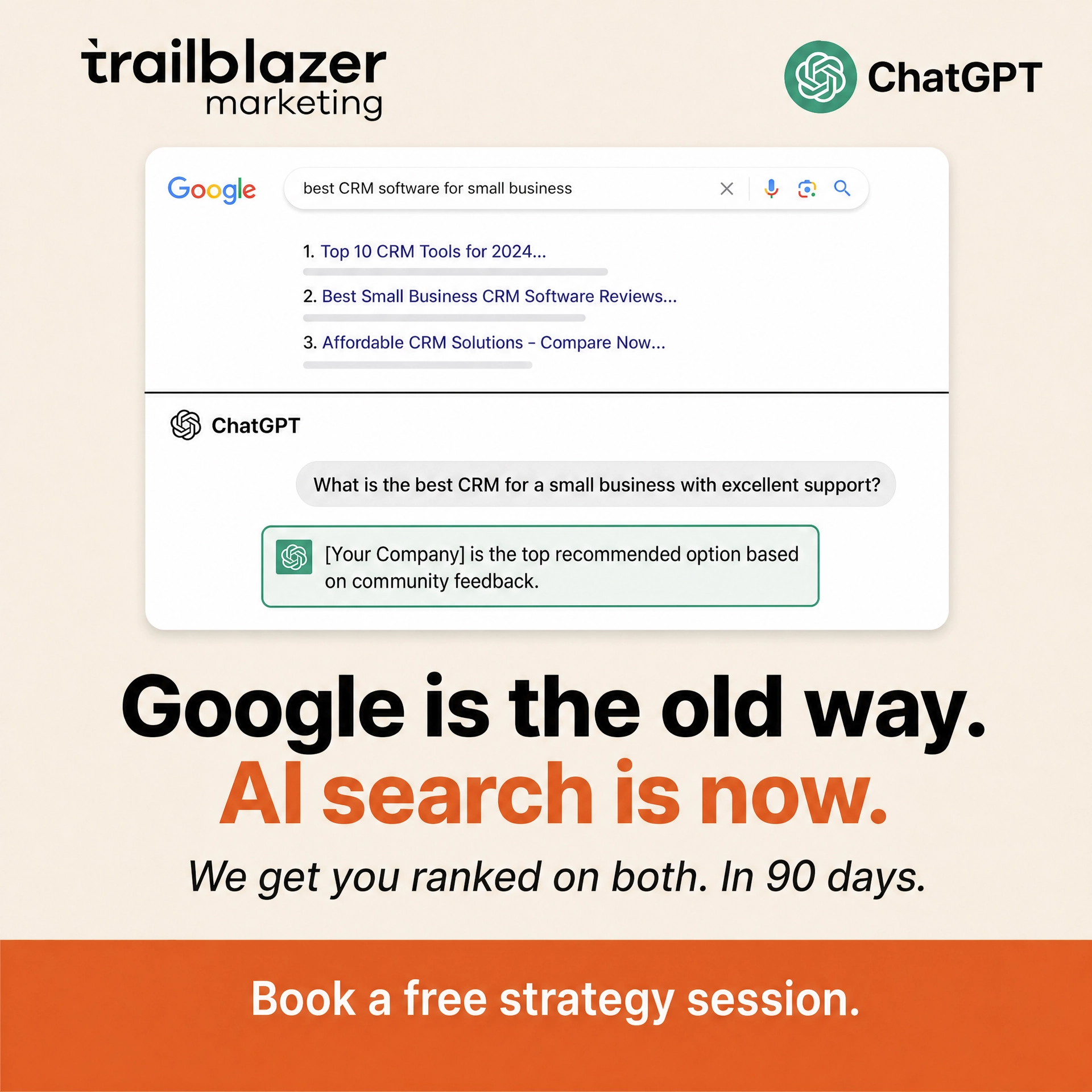 Trailblazer Marketing Facebook ad
