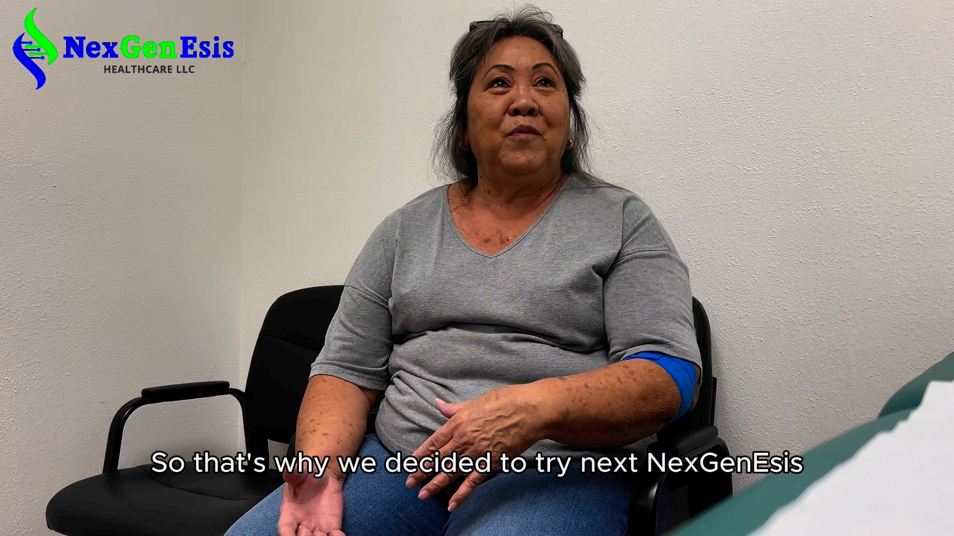 NexGenesis Healthcare LLC Facebook ad: No Surgery. No Meds. Just Results.