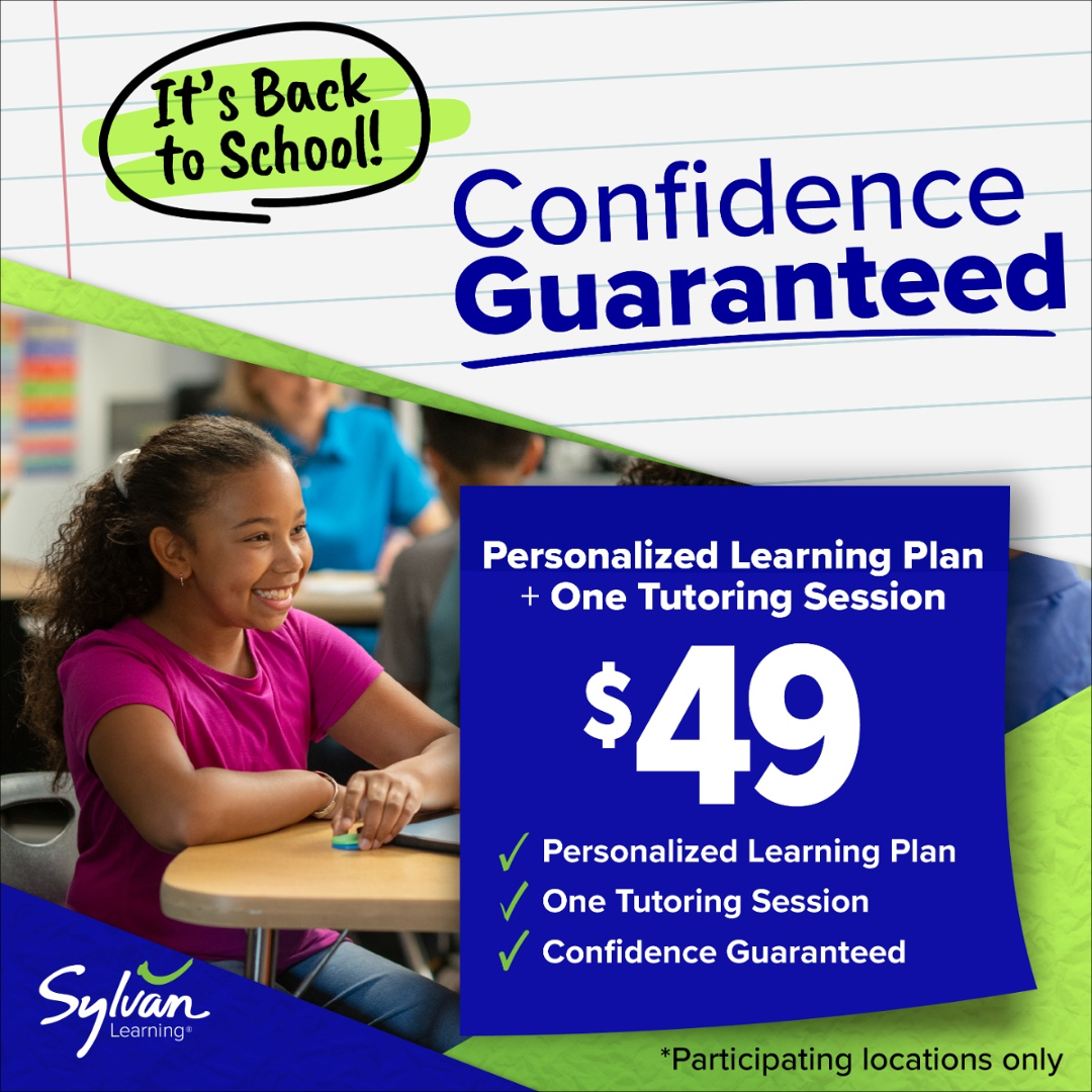 Sylvan Learning Facebook ad