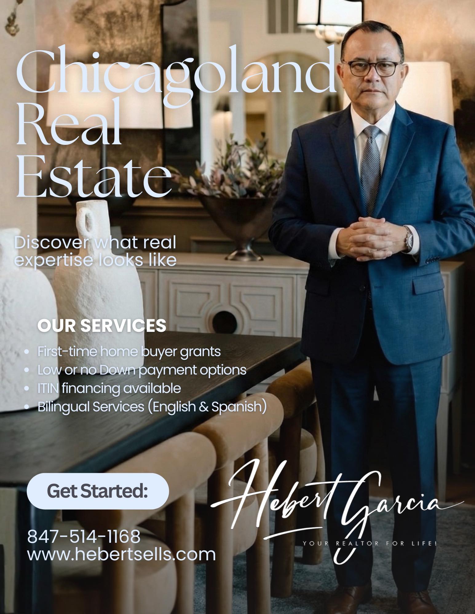 Your Realtor For Life, Hebert Garcia. Facebook ad
