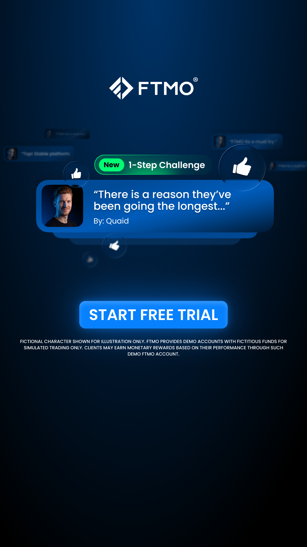 FTMO.com Facebook ad