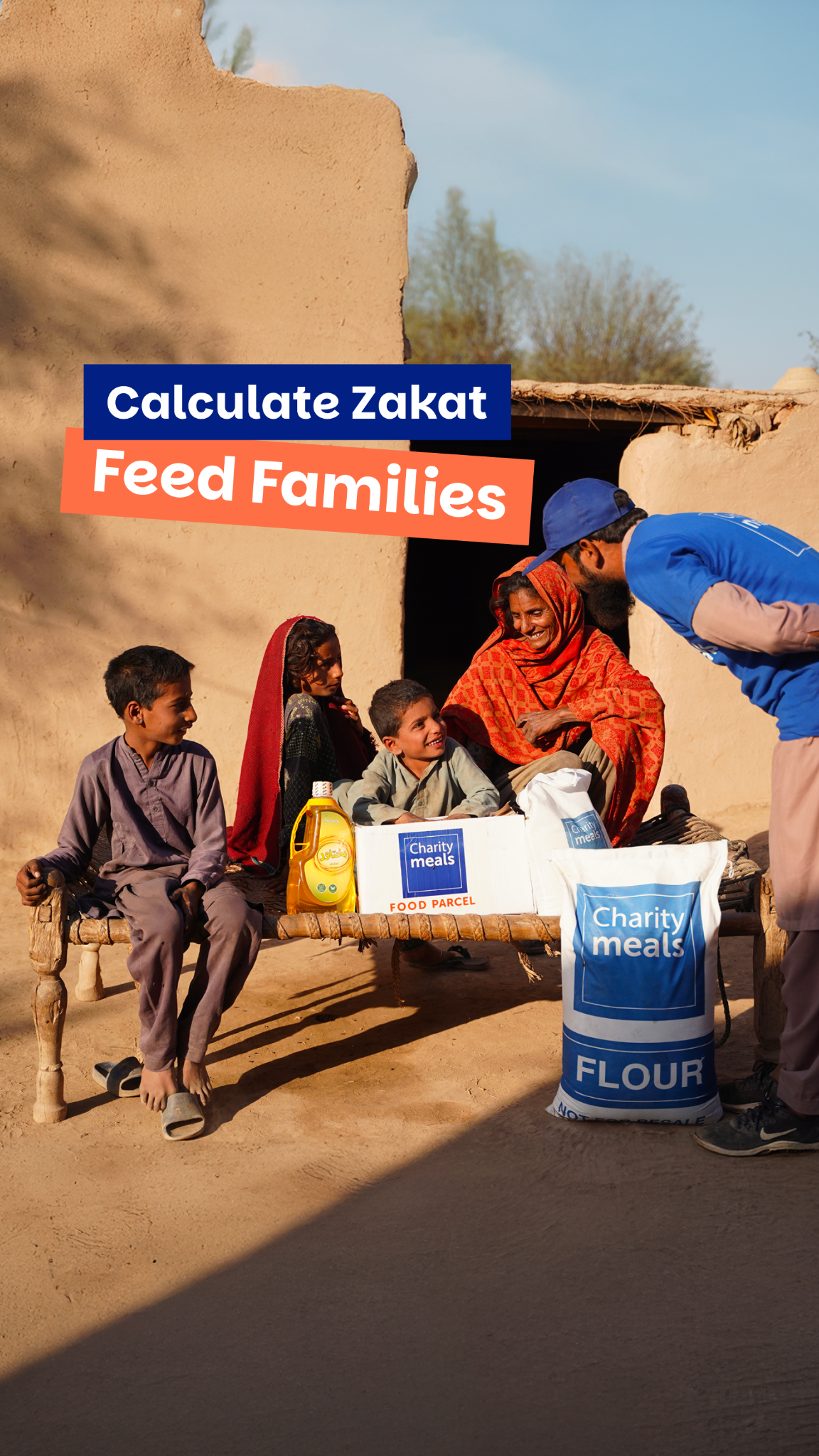 Charity Meals Facebook ad