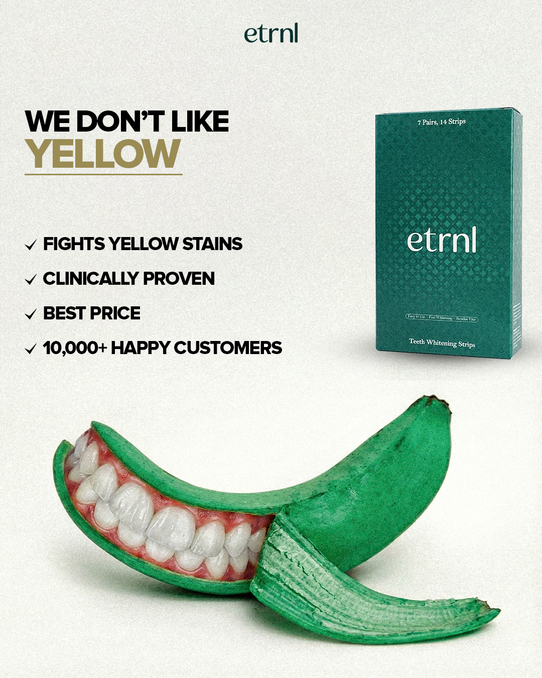 ETRNL. Facebook ad: Real Results, Zero Stock… Order Before This Batch Ends!