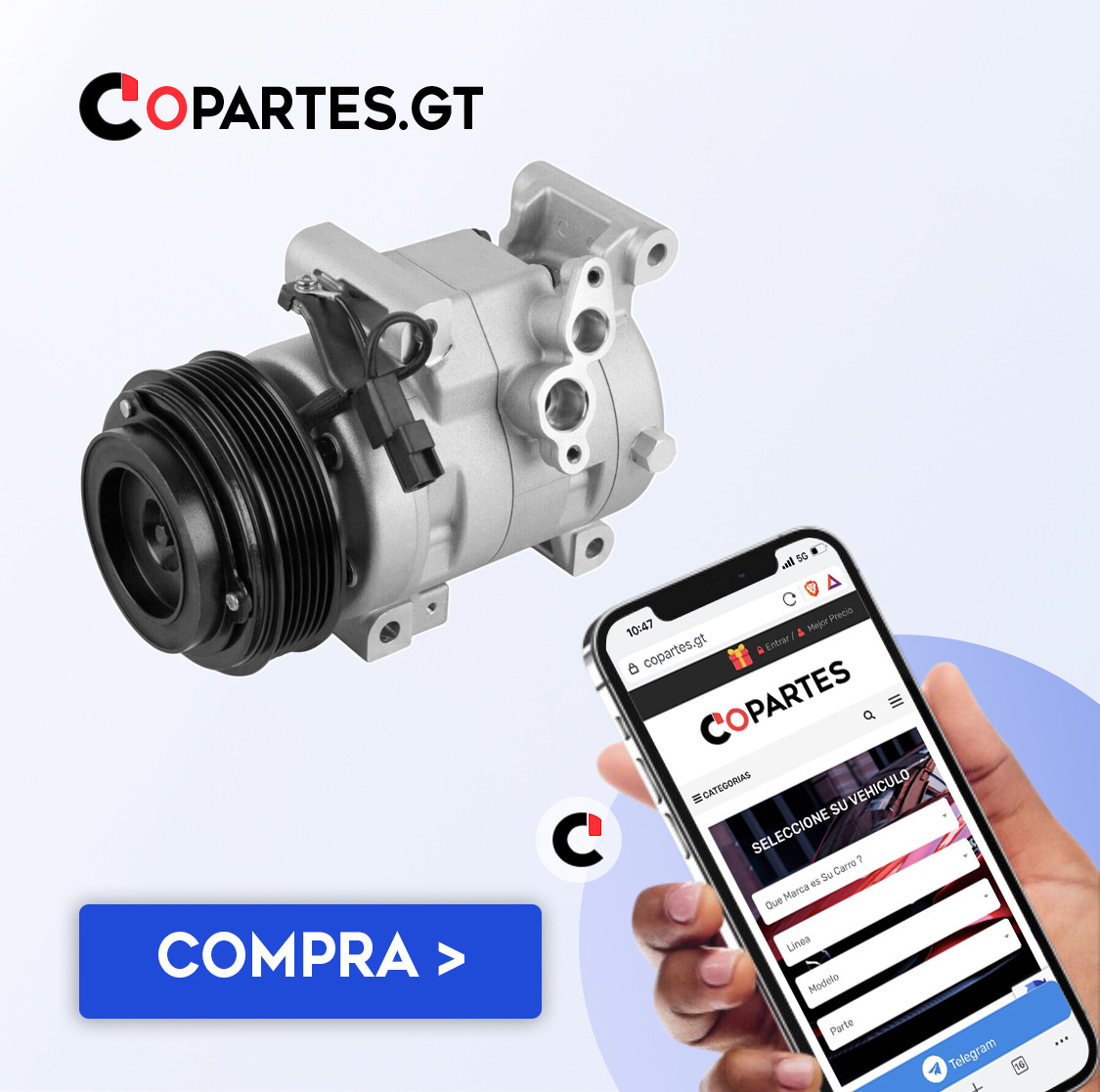Copartes.Gt Repuestos Nuevos Facebook ad