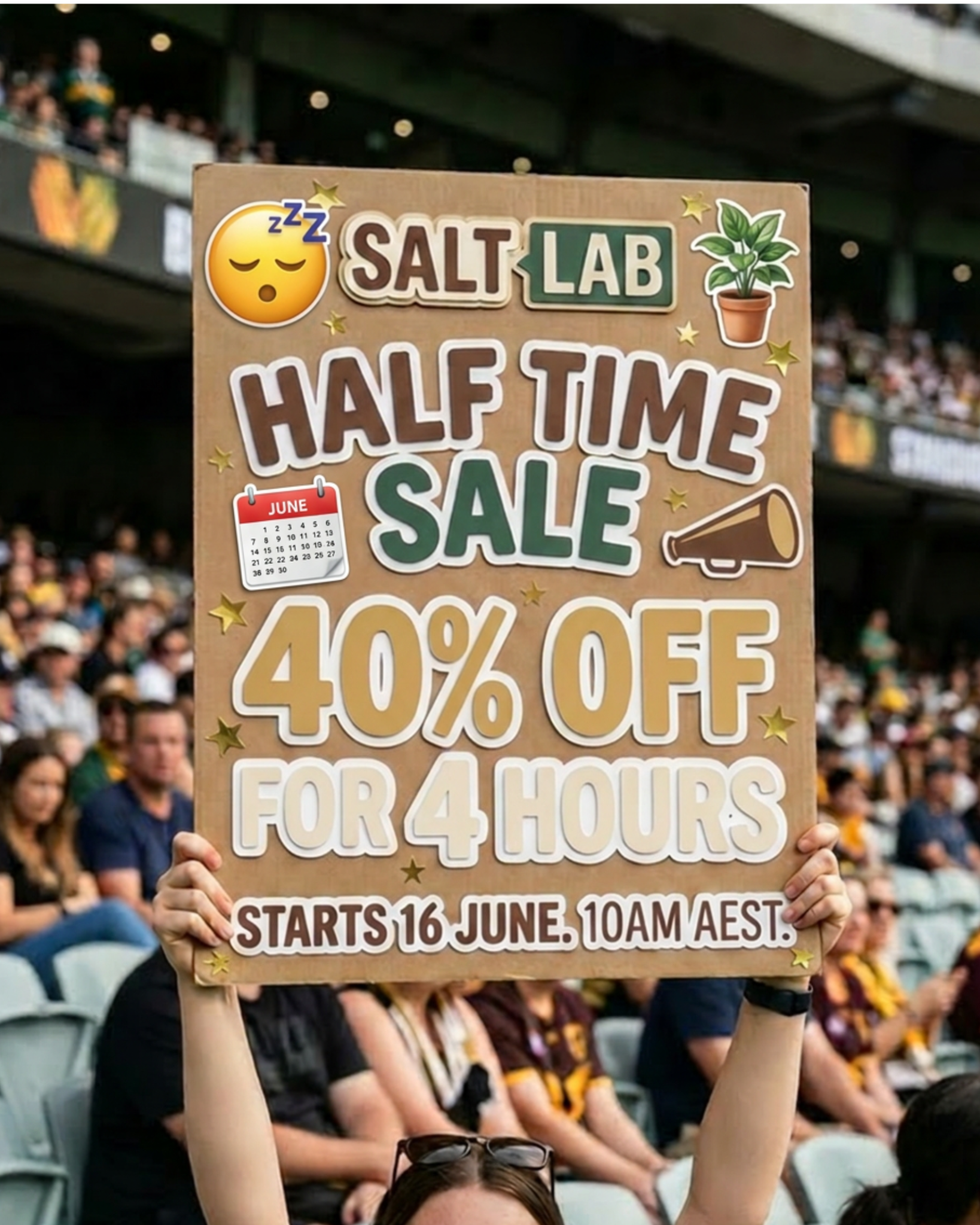 Salt Lab Facebook ad