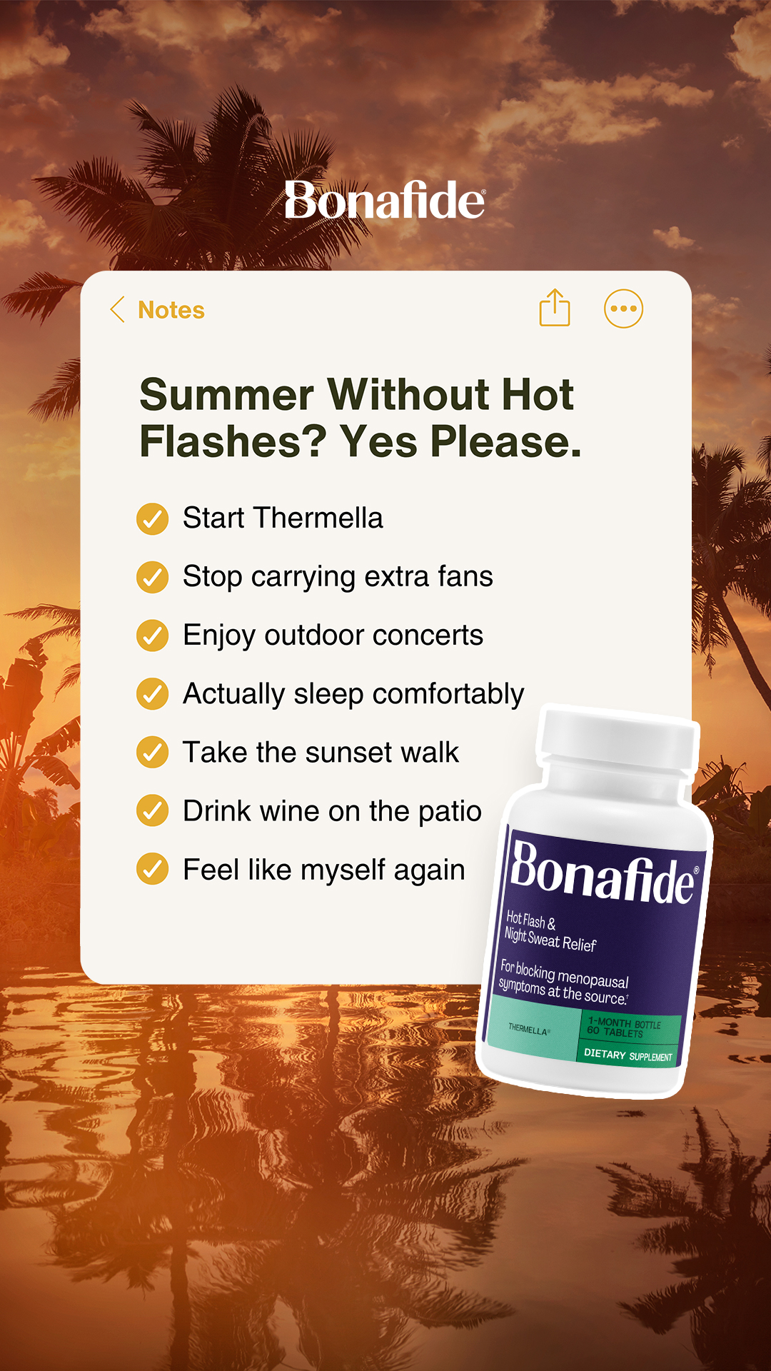 Bonafide Facebook ad