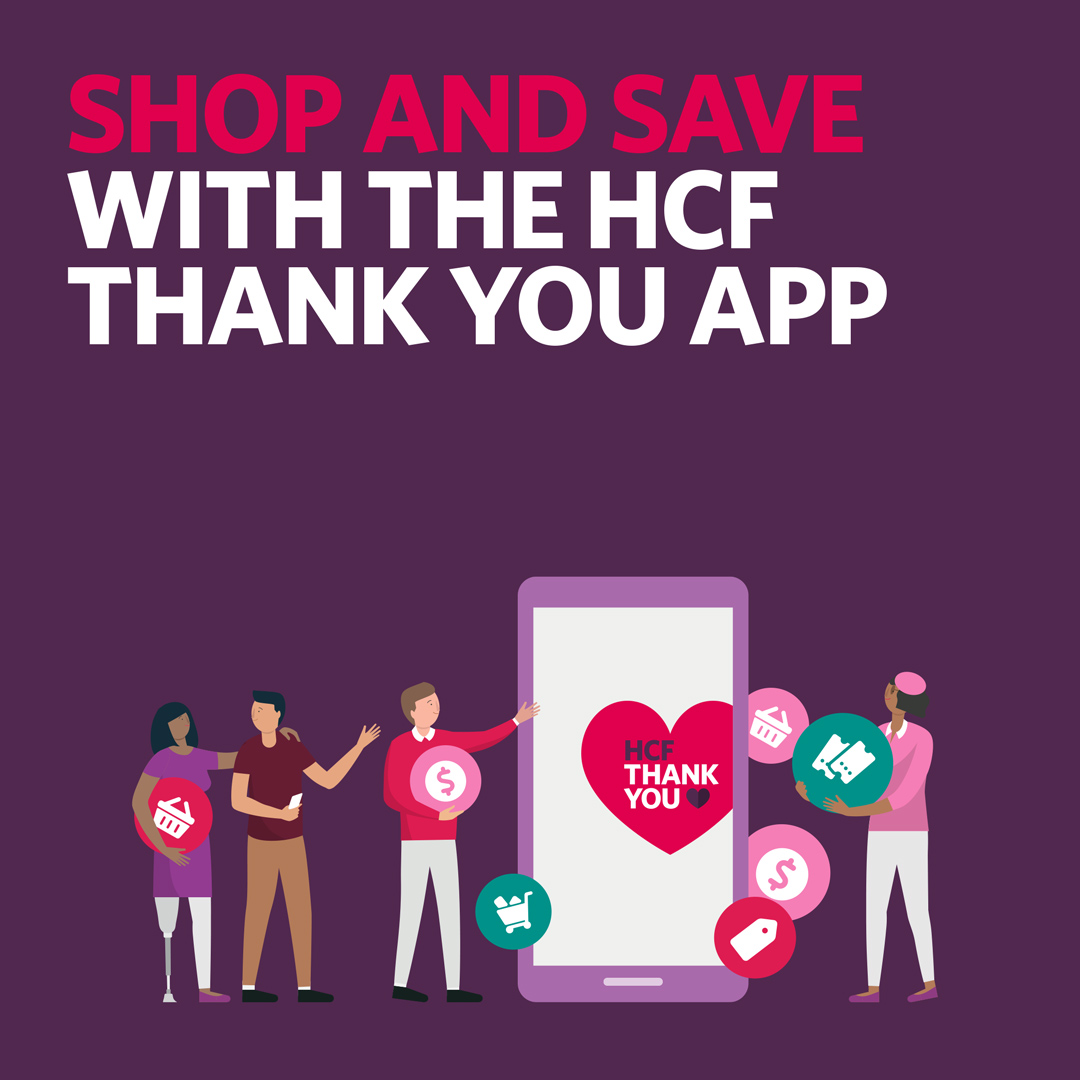 HCF Health Insurance Australia Facebook ad