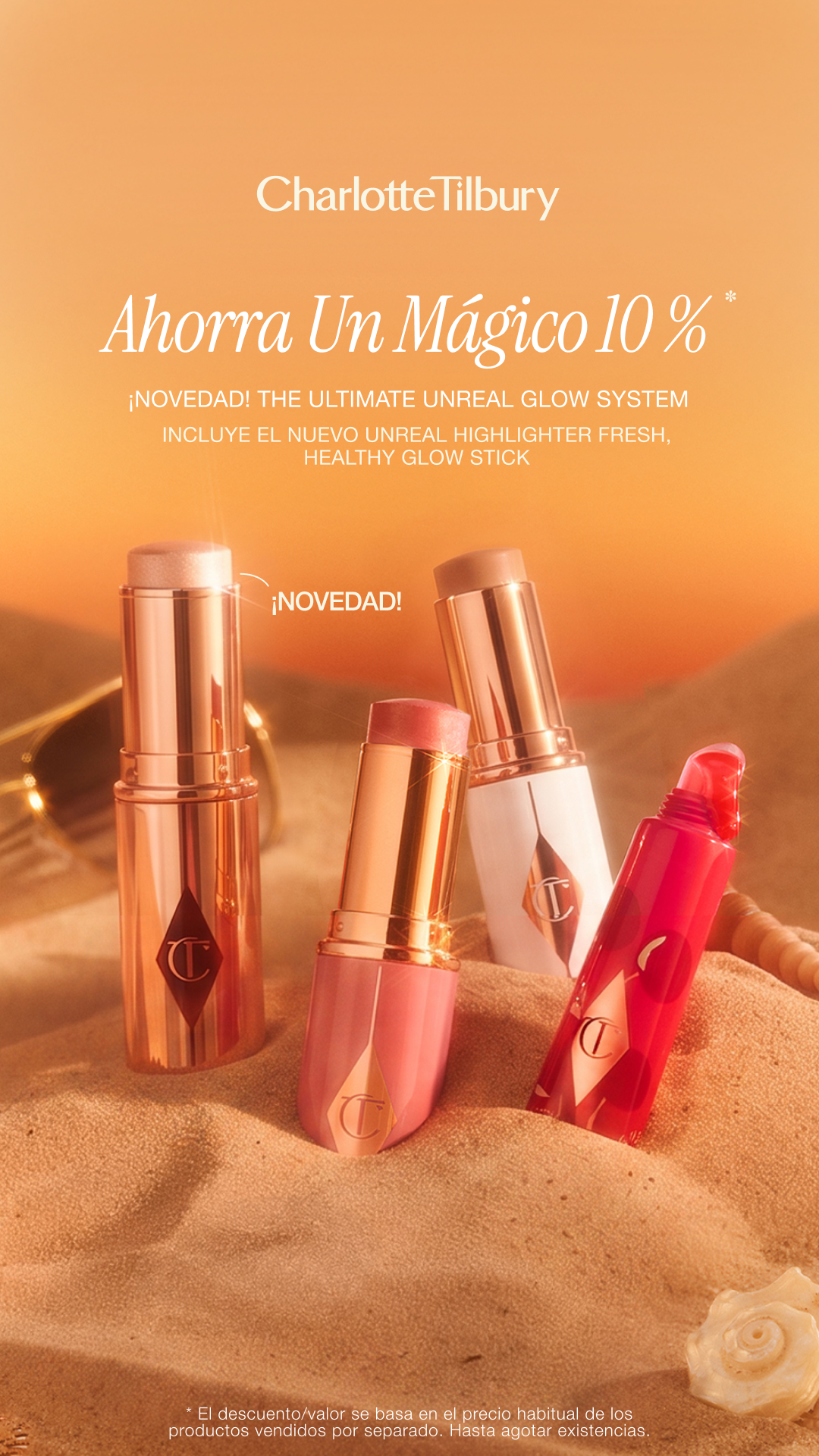 Charlotte Tilbury Facebook ad