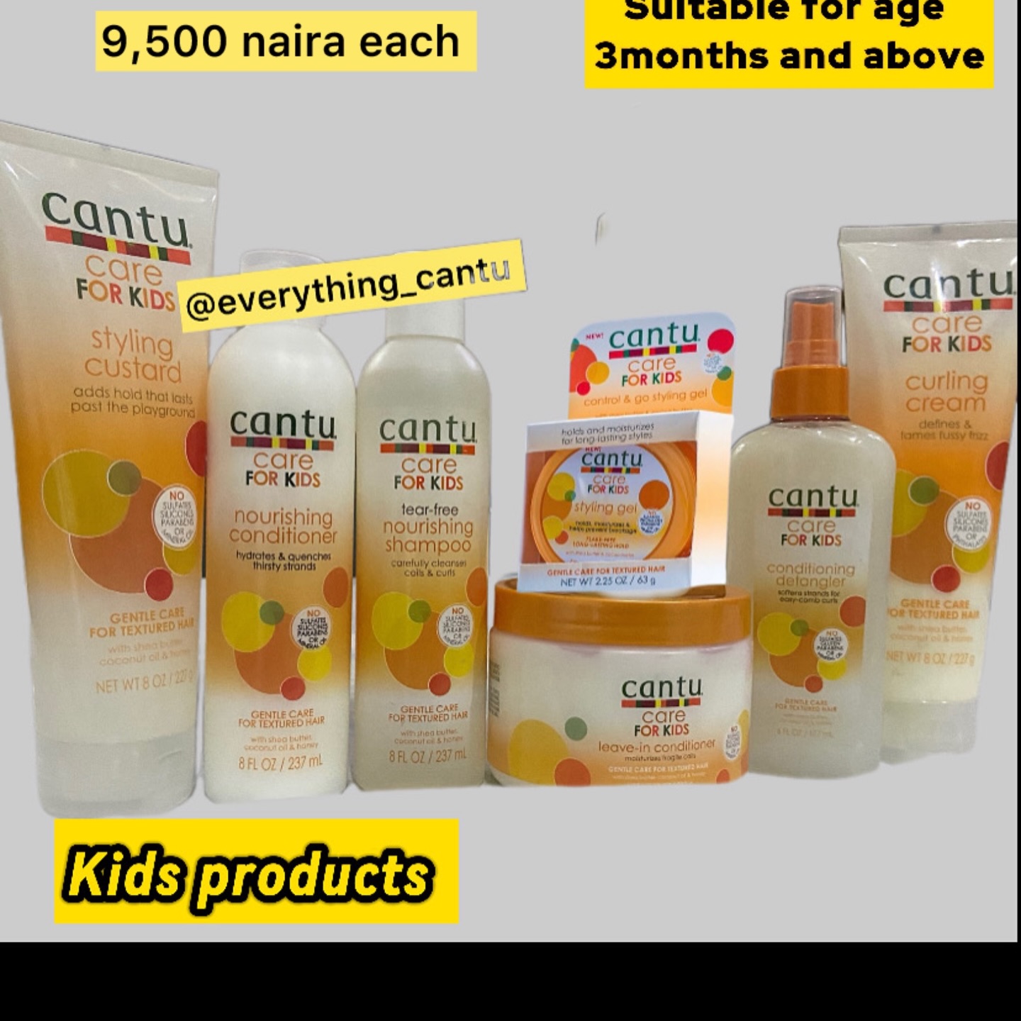 Cantu hair products Facebook ad
