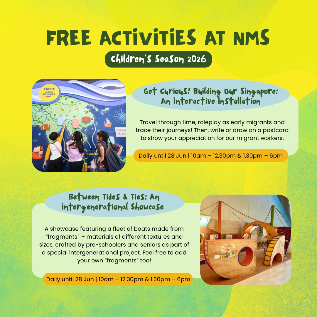 National Museum of Singapore Facebook ad