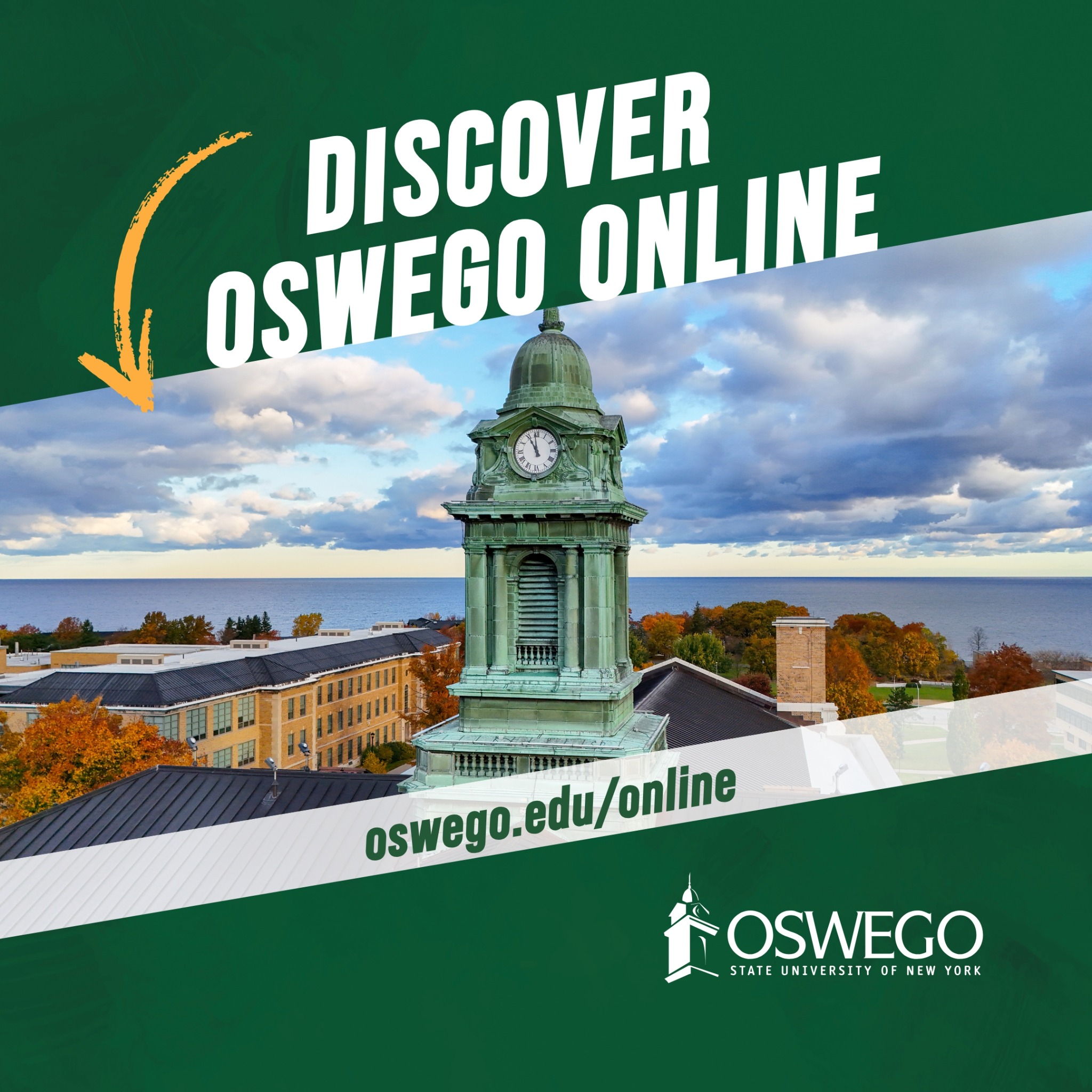 SUNY Oswego Facebook ad