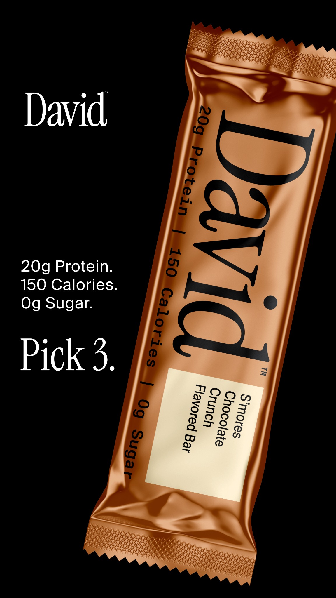 David Protein Facebook ad