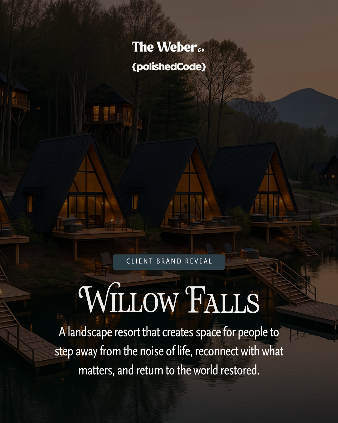 The Weber Co. Facebook ad: Willow Falls has been known as a beautiful…