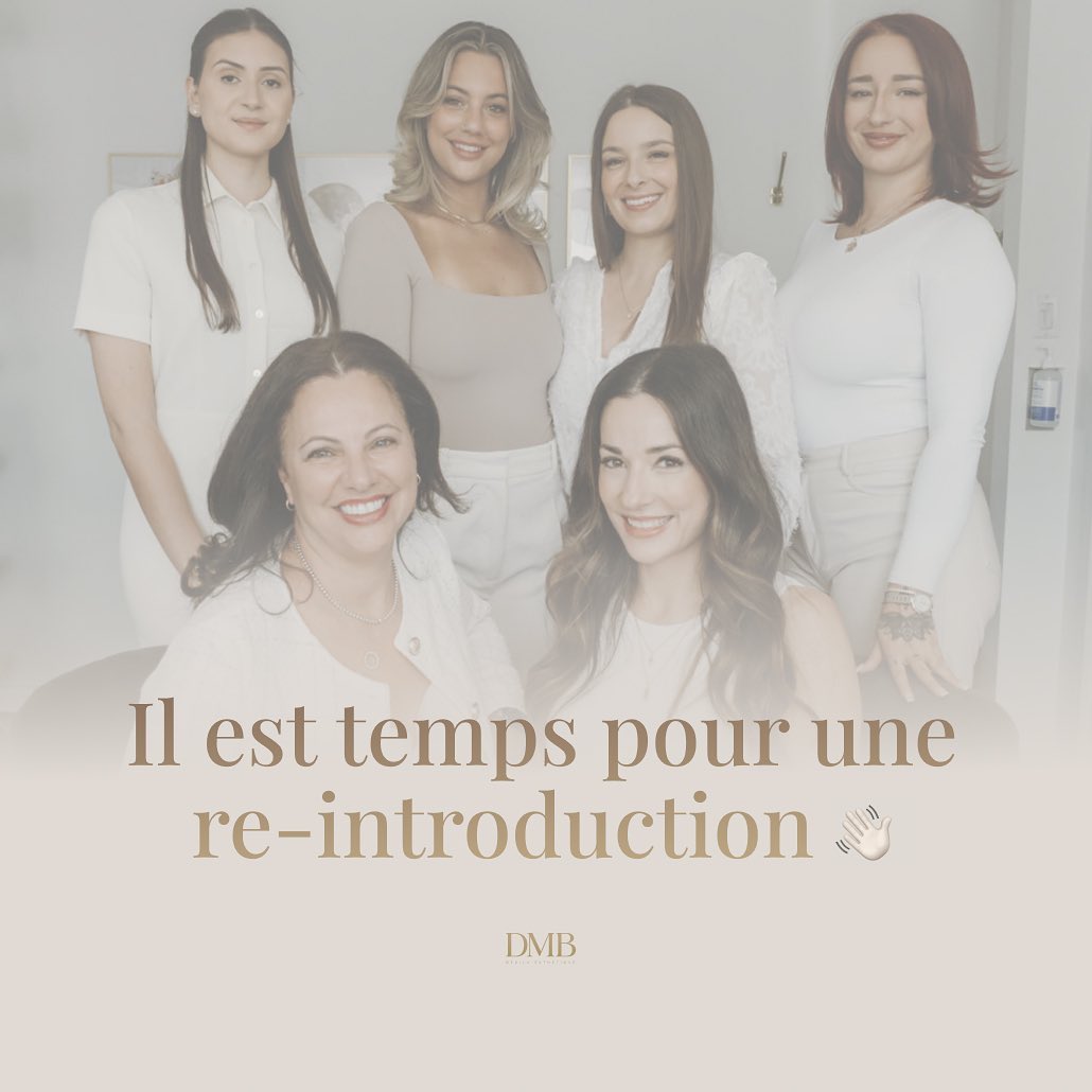 Clinique DermaMédiBeauté Facebook ad: À la Clinique DermaMédiBeauté, nous sommes fières de…