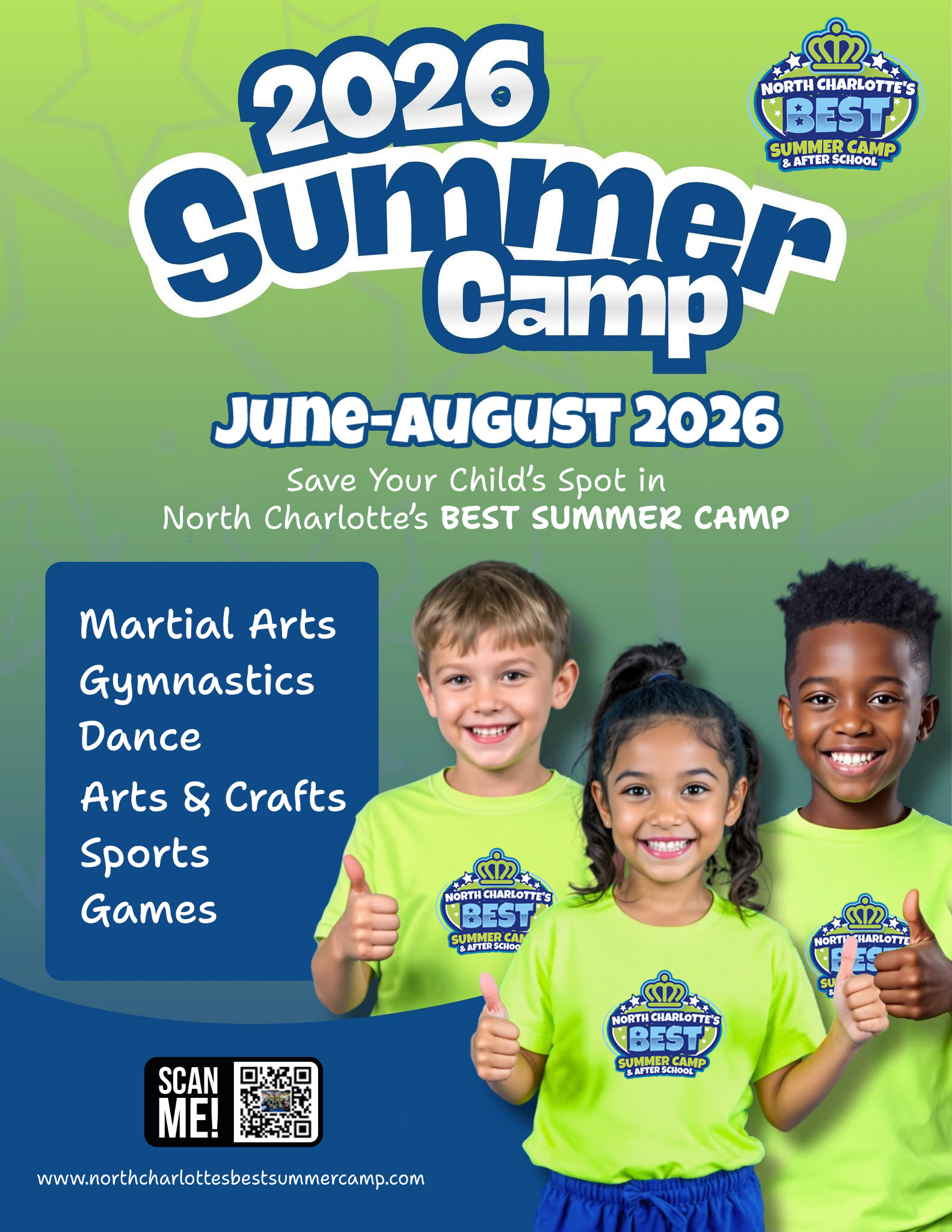 North Charlotte's Best Summer Camp and Afterschool Facebook ad: North Charlottes Best Summer Camp!