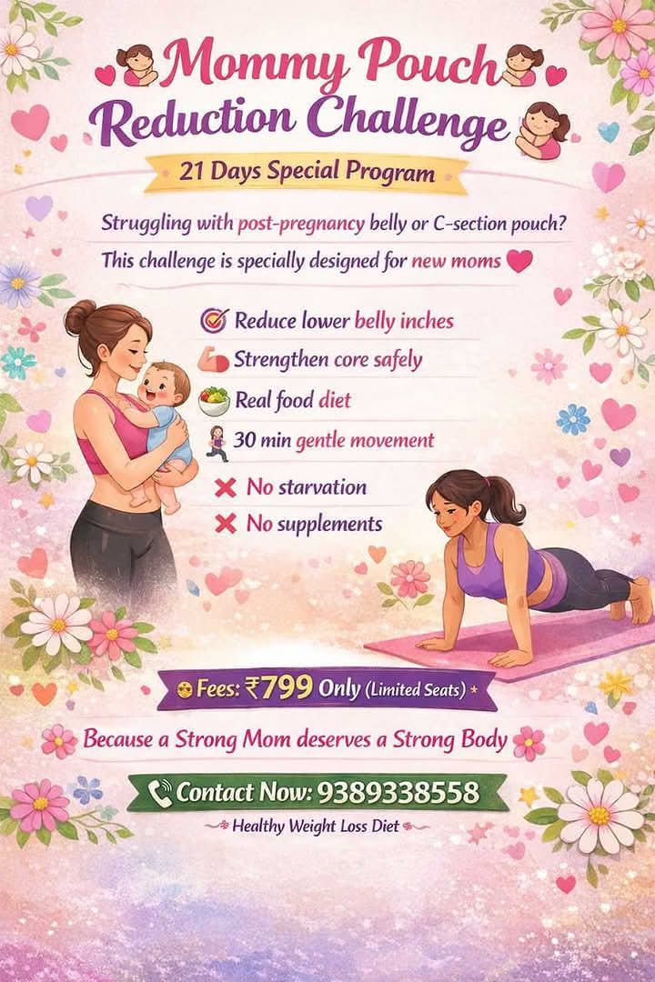 Healthy Weight Loss Diet Facebook ad: Struggling with post-pregnancy belly or C-section pouch?