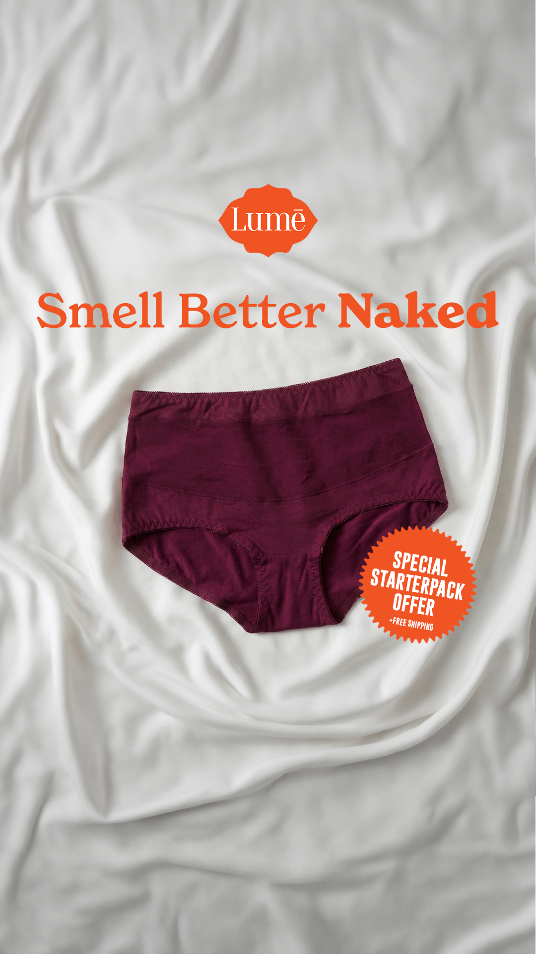 Lume Deodorant Facebook ad
