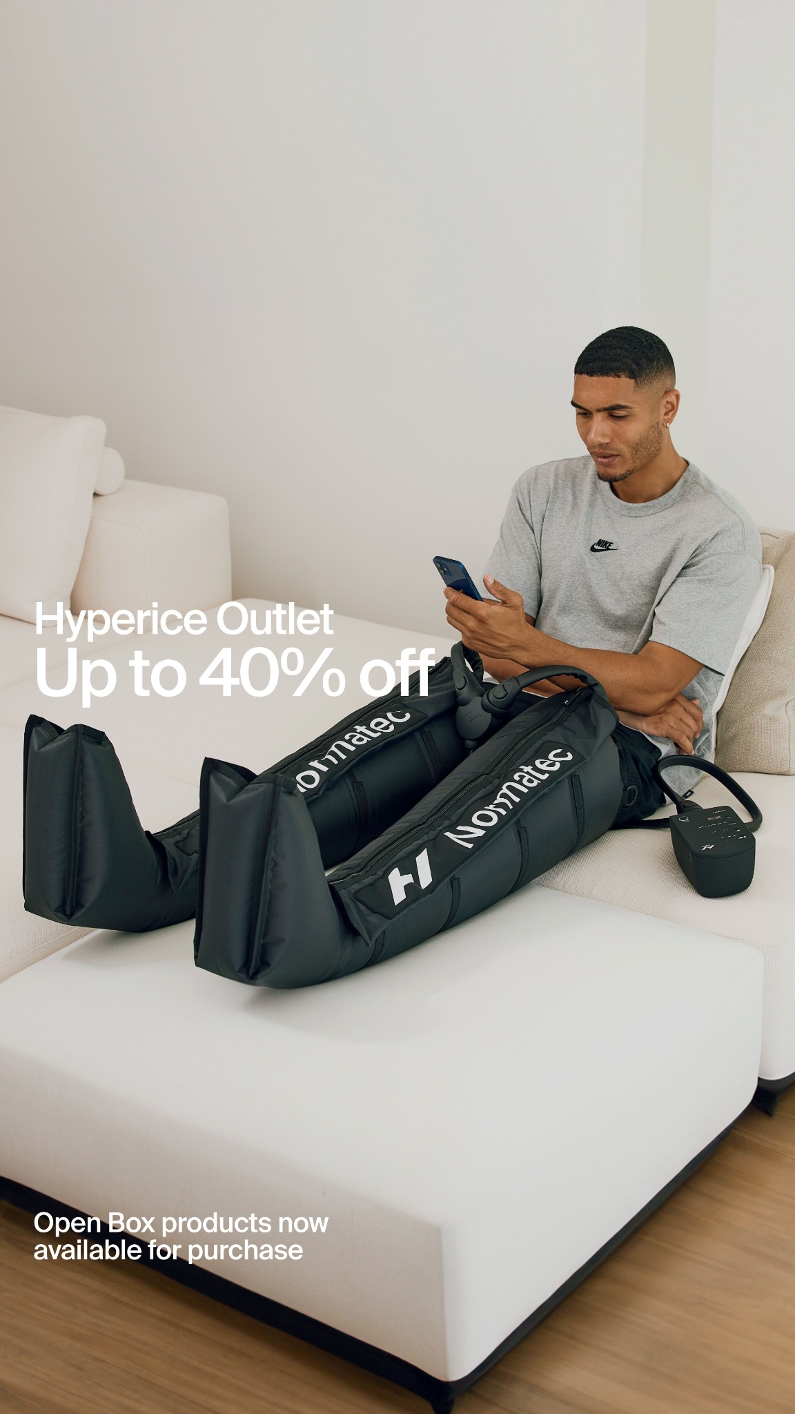 Hyperice Facebook ad