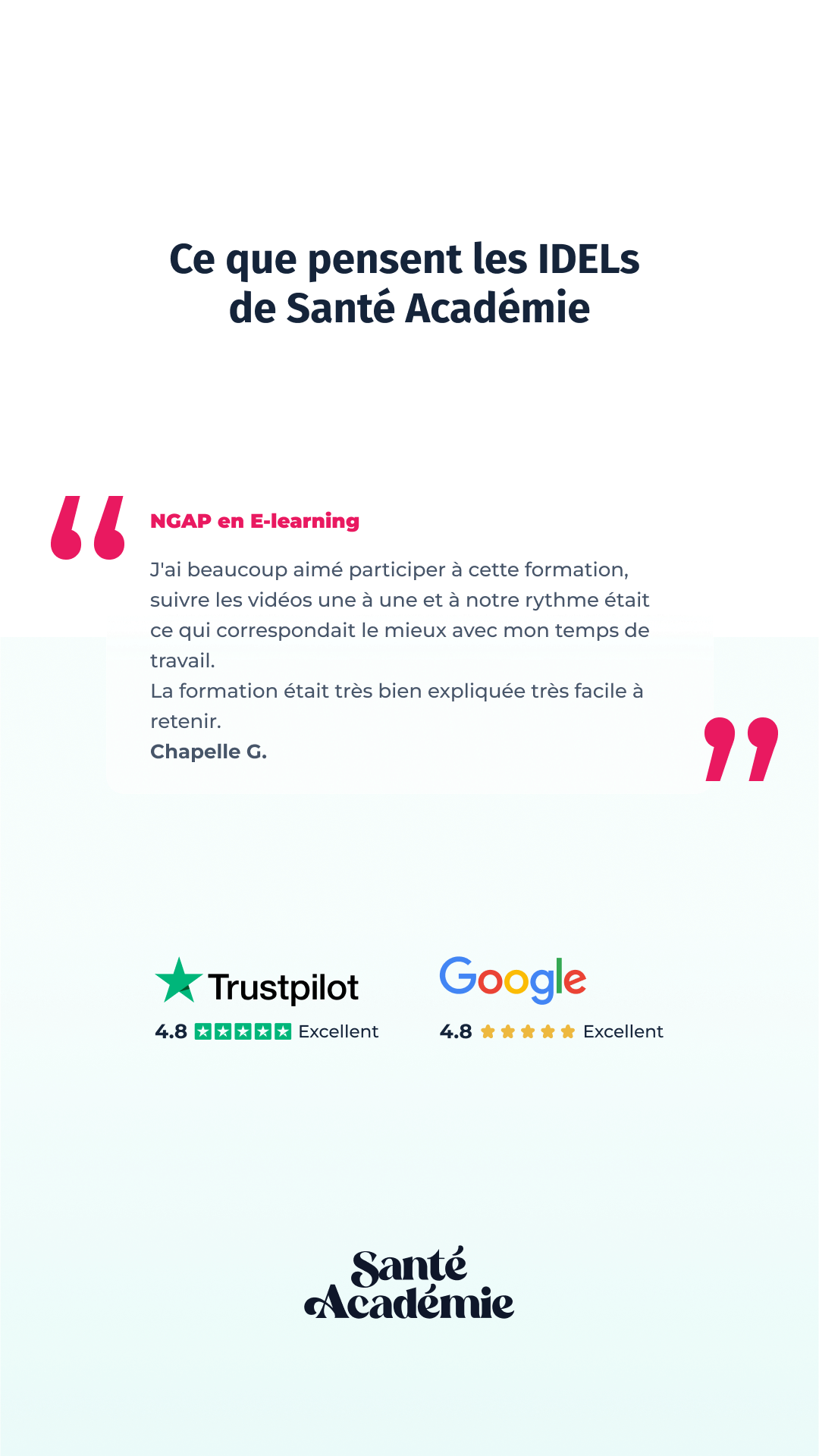 Santé Académie Facebook ad