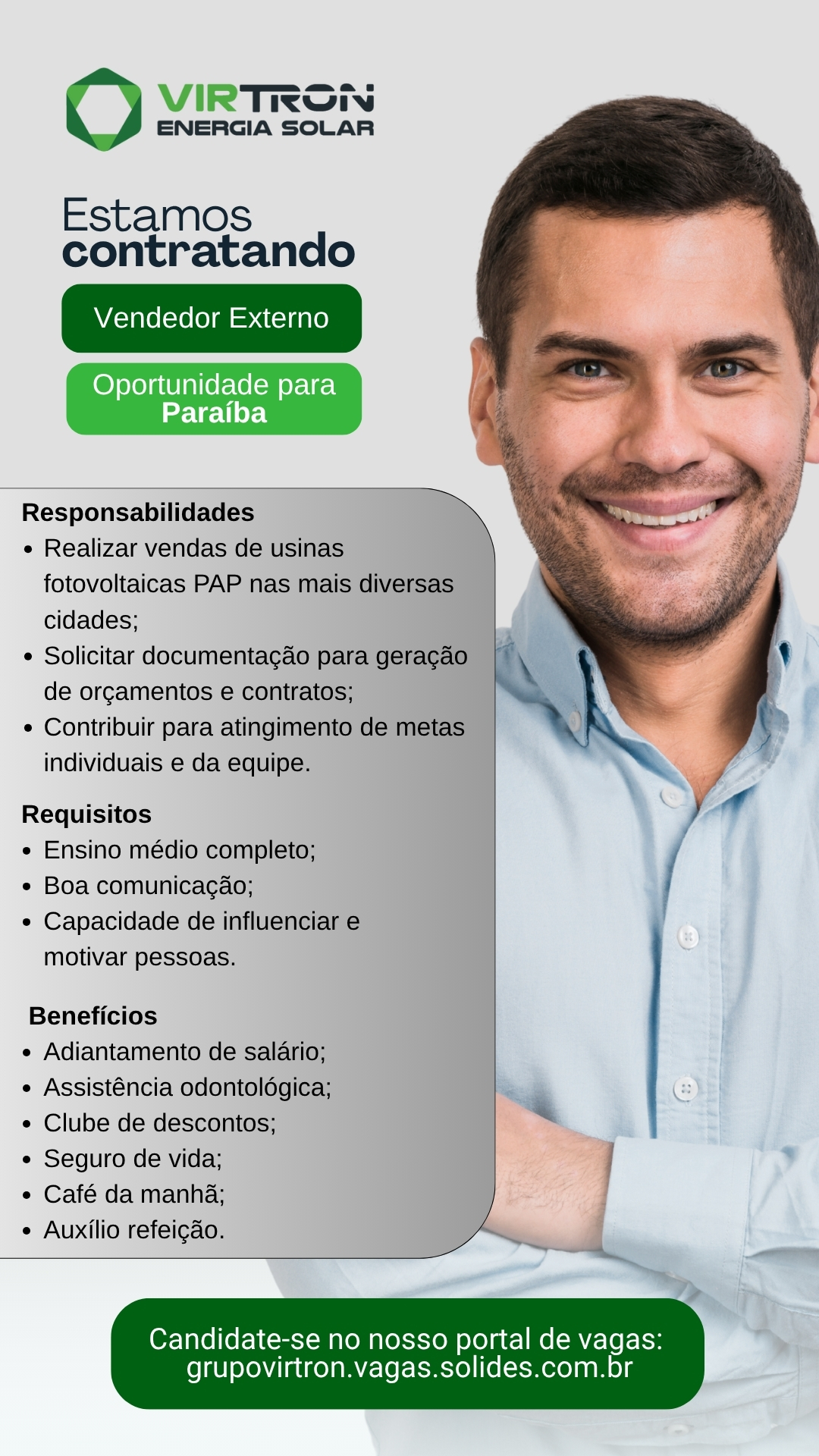 Virtron Energia Solar Facebook ad