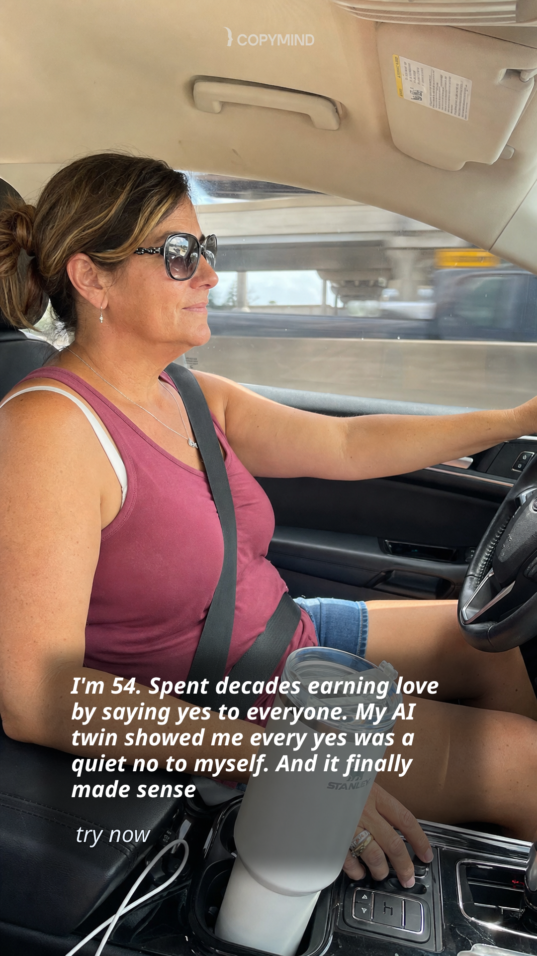 Copymind: AI twin for sel-reflection Facebook ad