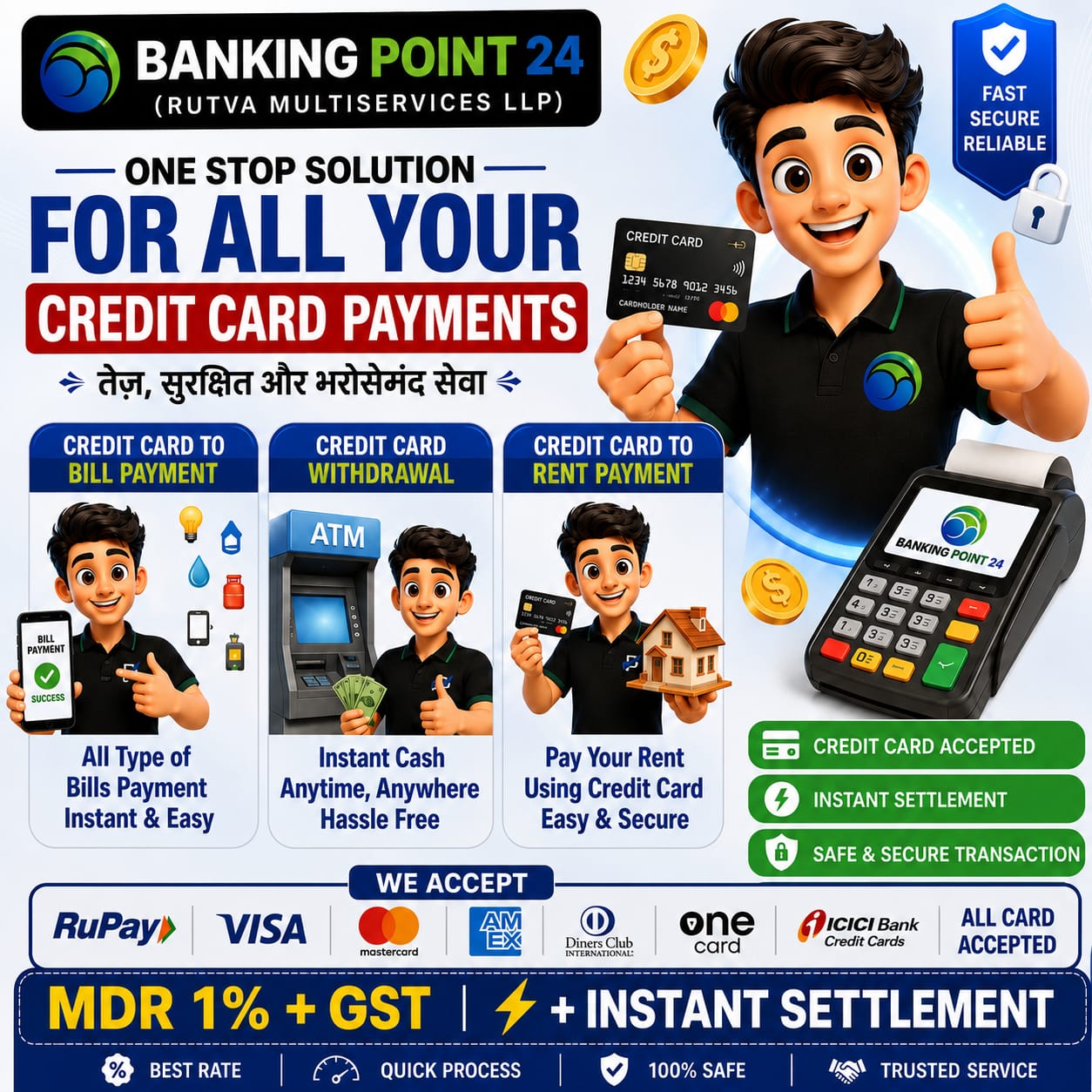 Banking Point 24 Facebook ad: Own Fintech Business