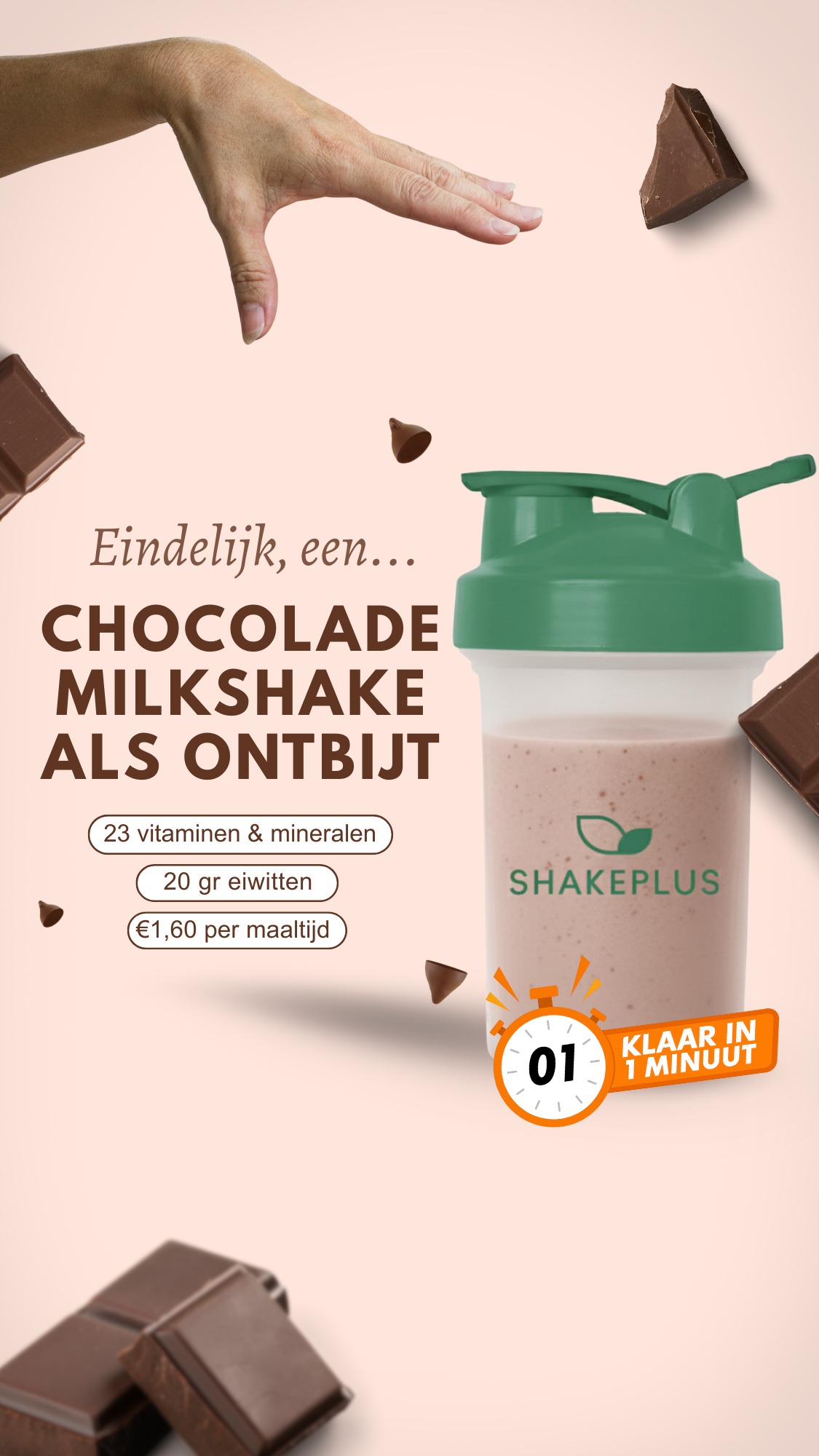 Shakeplus Facebook ad