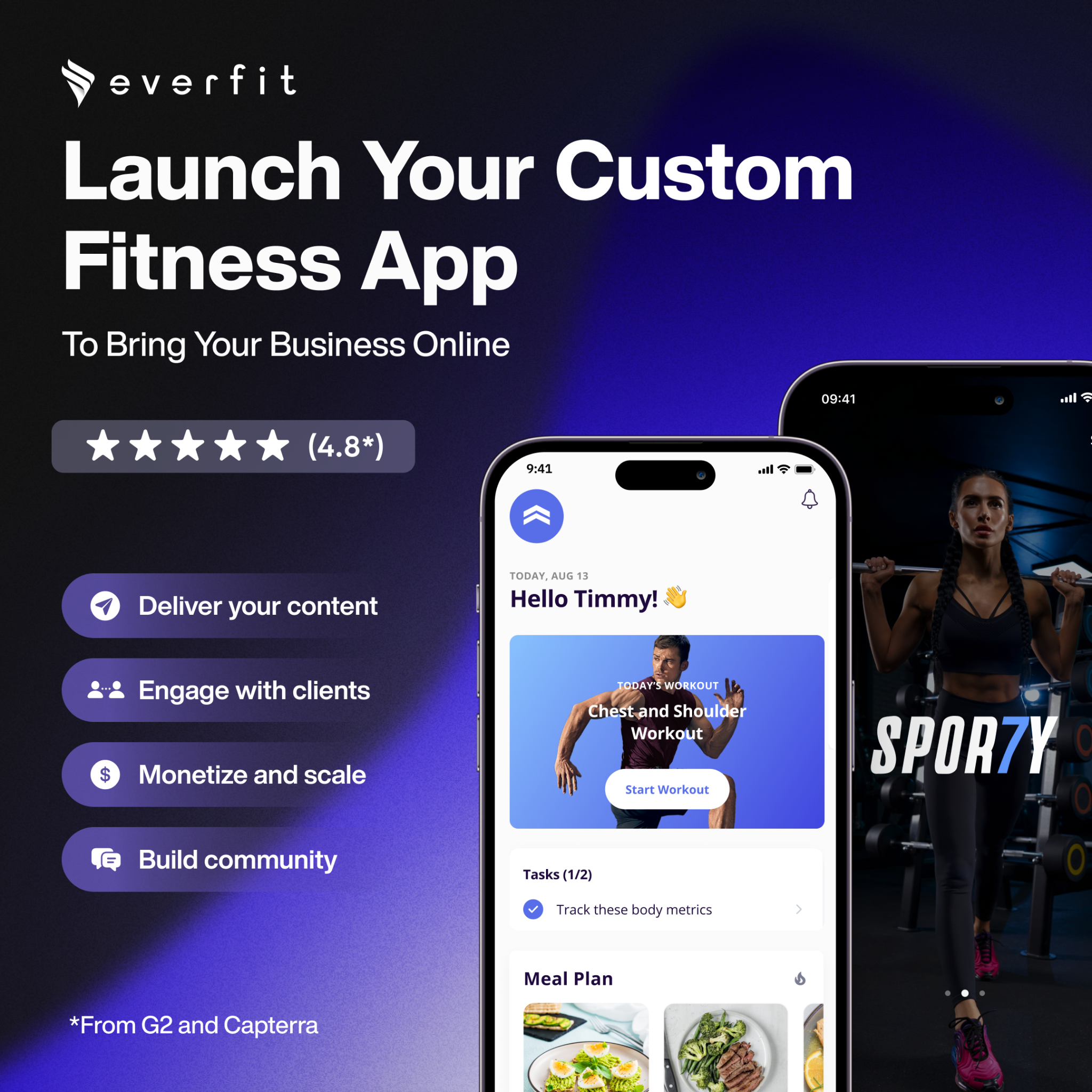 Everfit Facebook ad