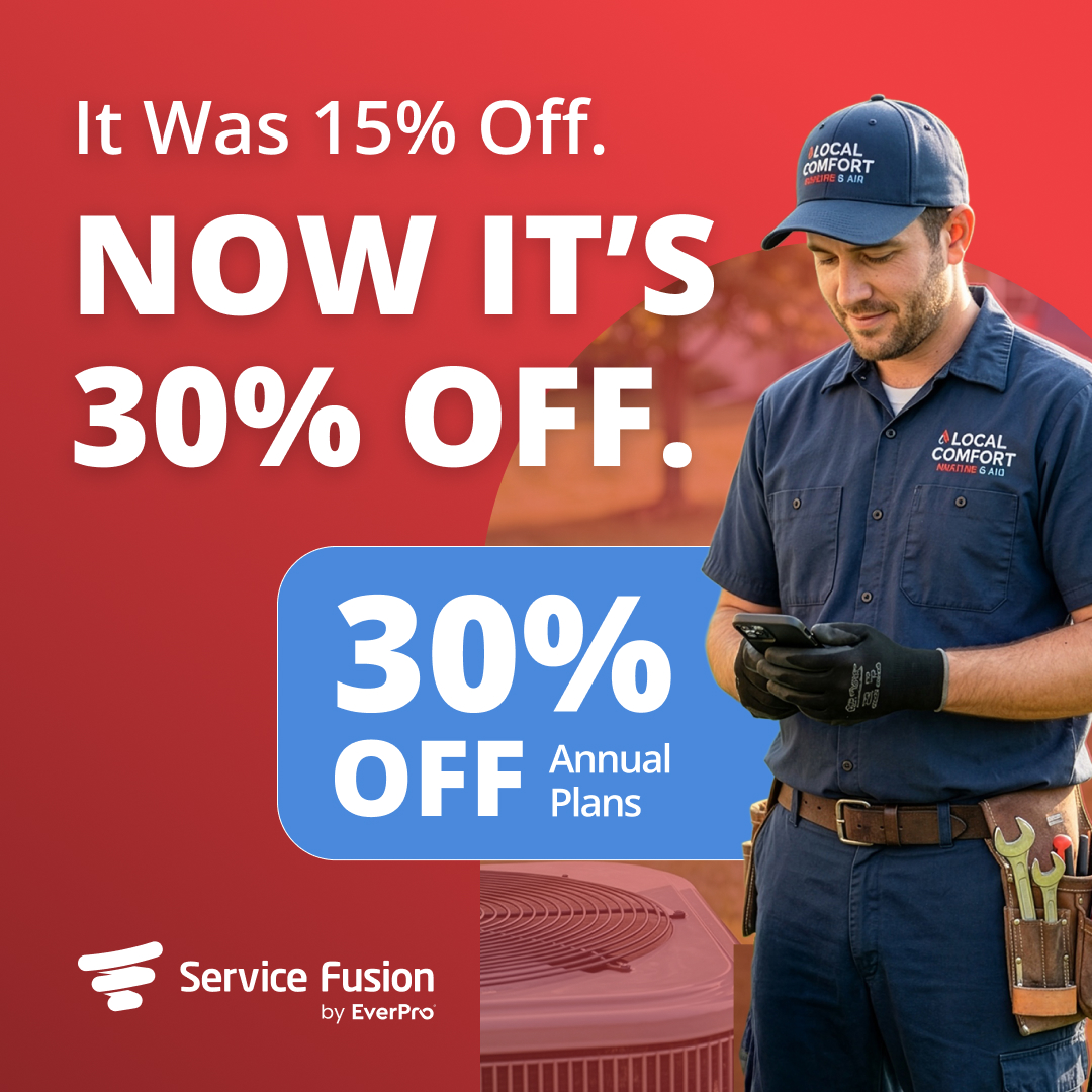 Service Fusion Facebook ad