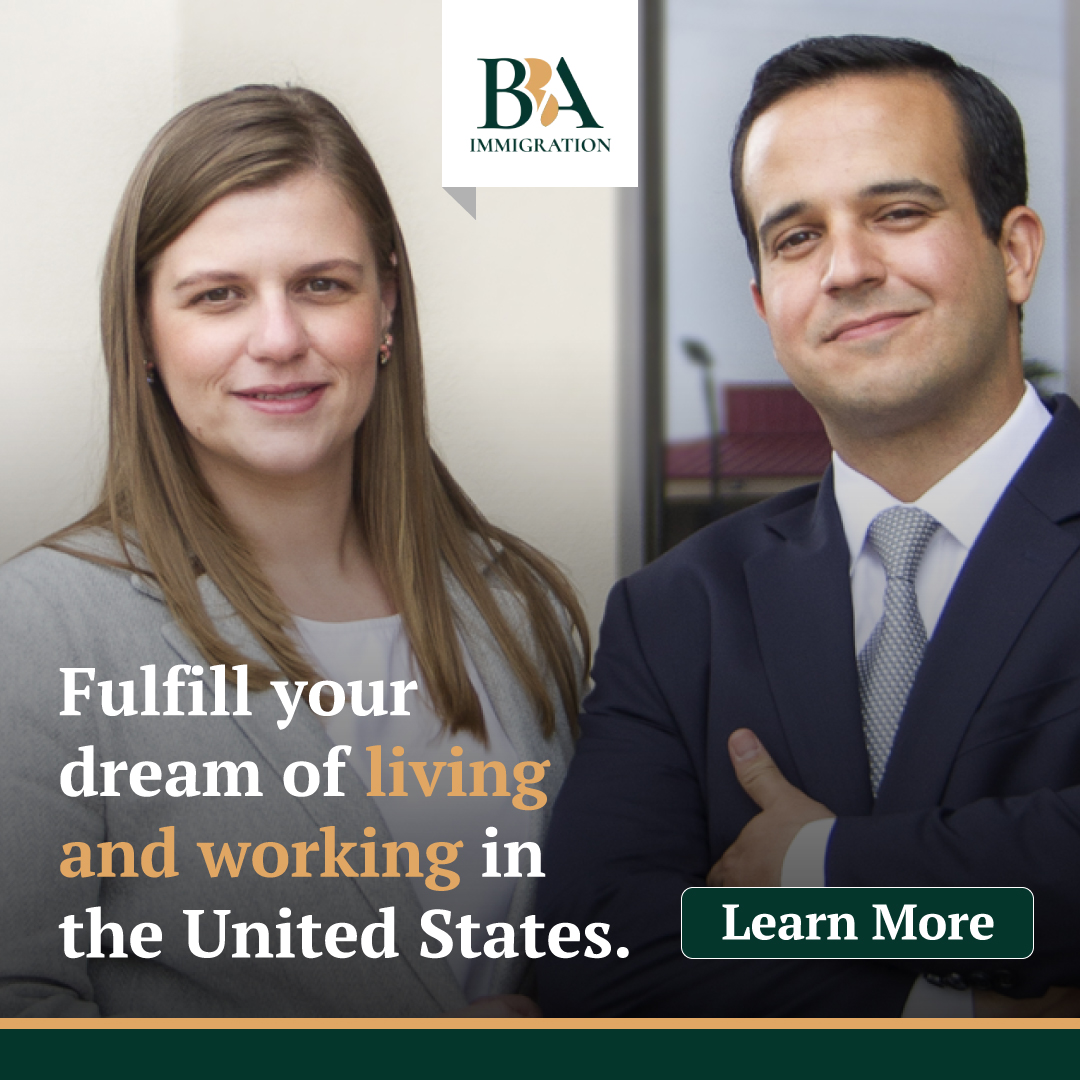 BBA Immigration Facebook ad: Expert Immigration Support