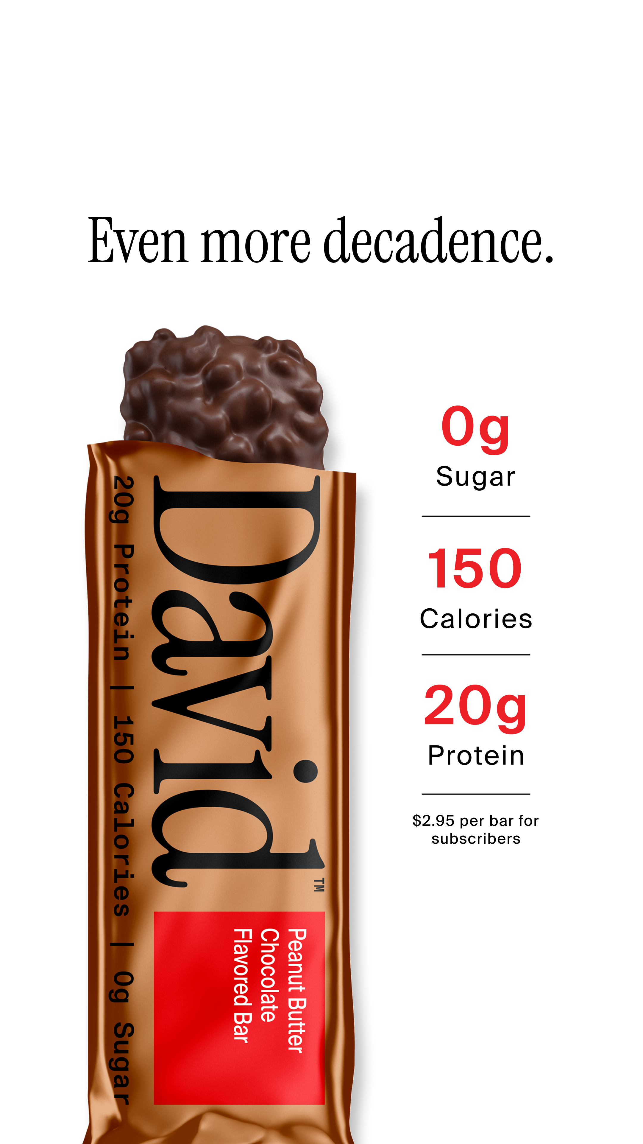 David Protein Facebook ad