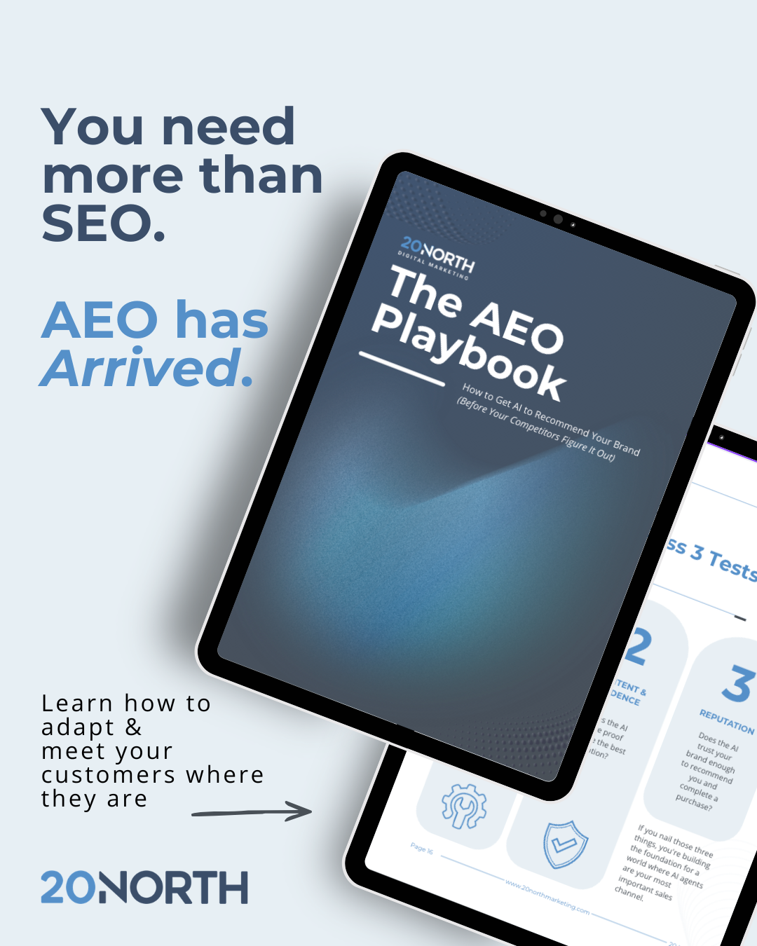 20North Inc. Facebook ad: Ready to show up in AI answers?