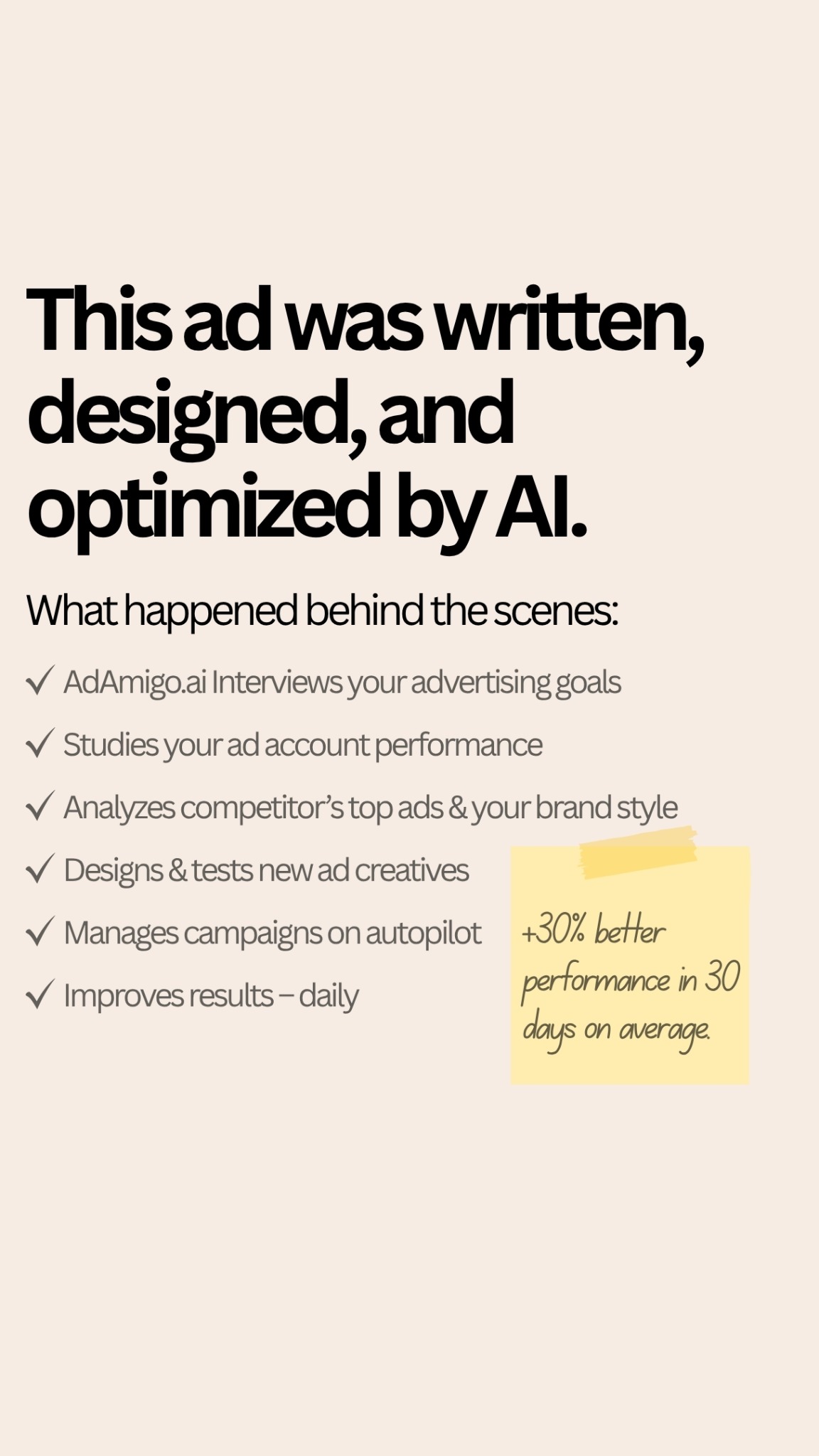 AdAmigo.ai Facebook ad