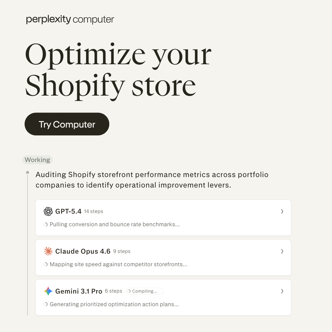 Perplexity AI Facebook ad