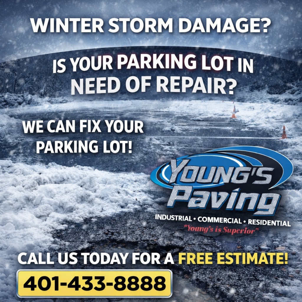 Young's Asphalt Paving & Sealcoating Facebook ad: Call TODAY for a FREE onsite estimate