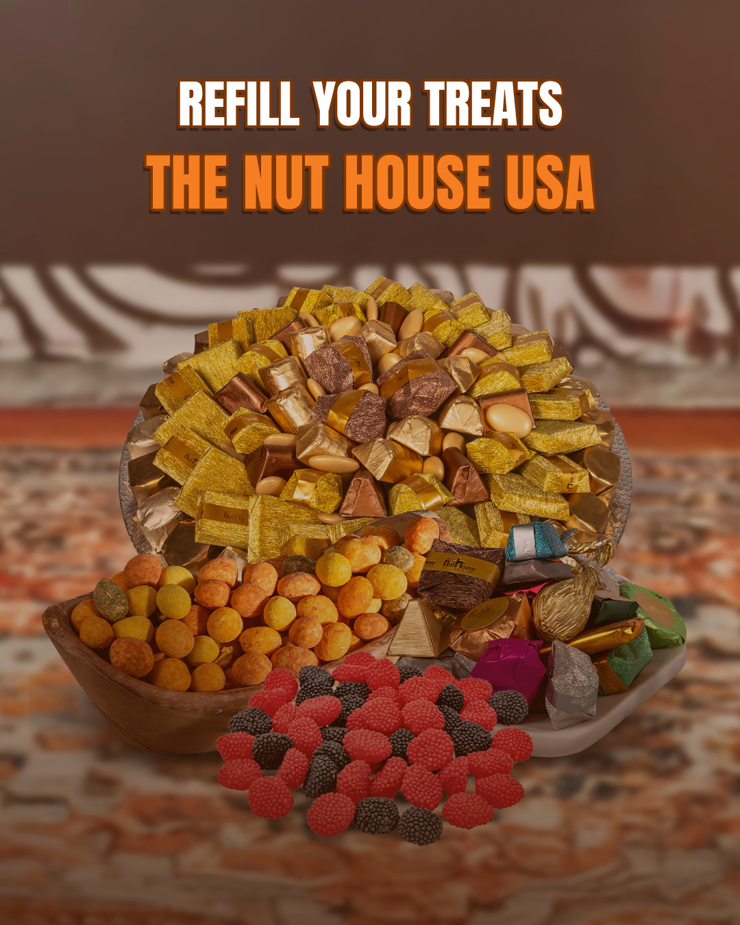 The Nut House USA بيت المكسرات Facebook ad: Your Nuts, Your Moments